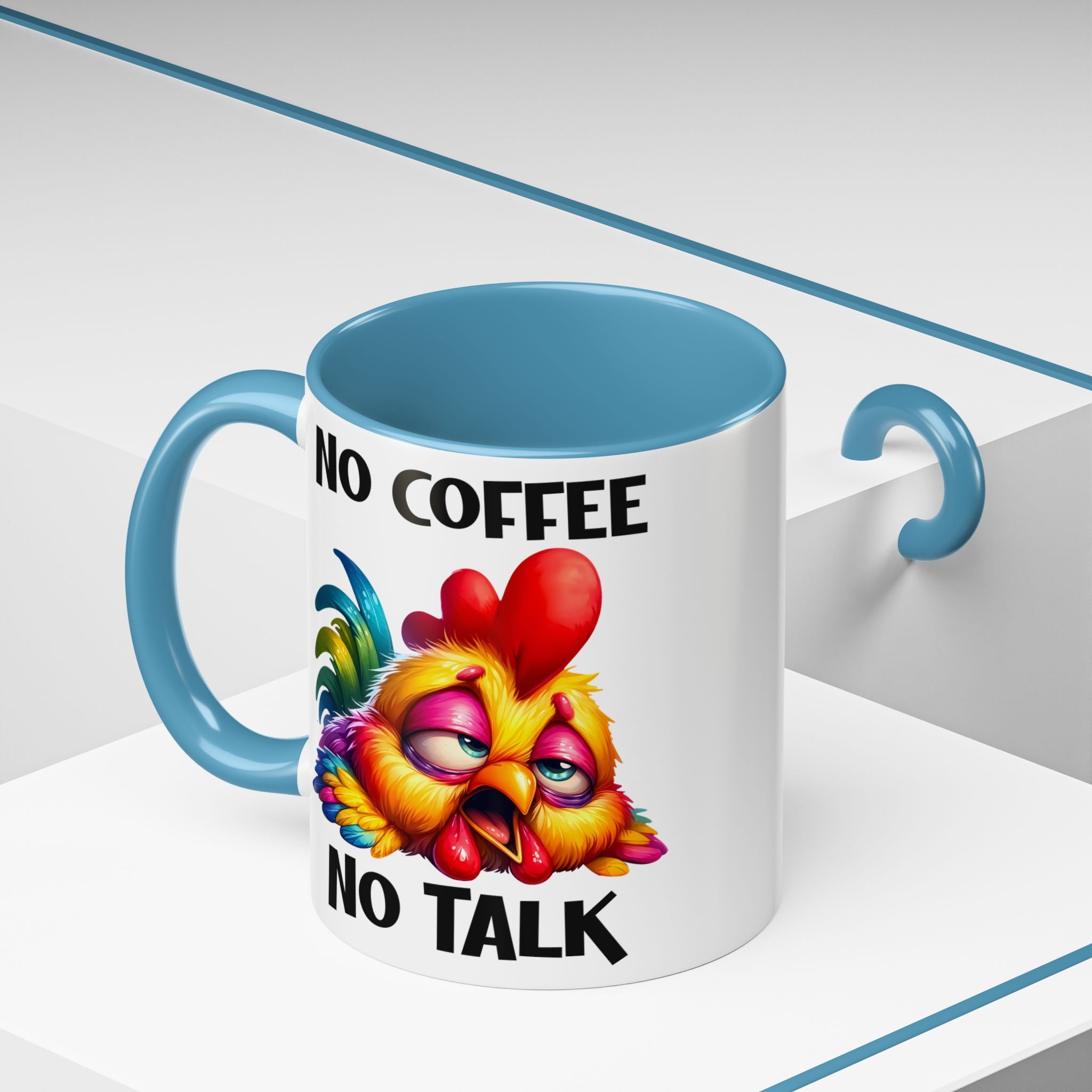 No Coffee, No Talk – Pre-Caffeine Warning Mug