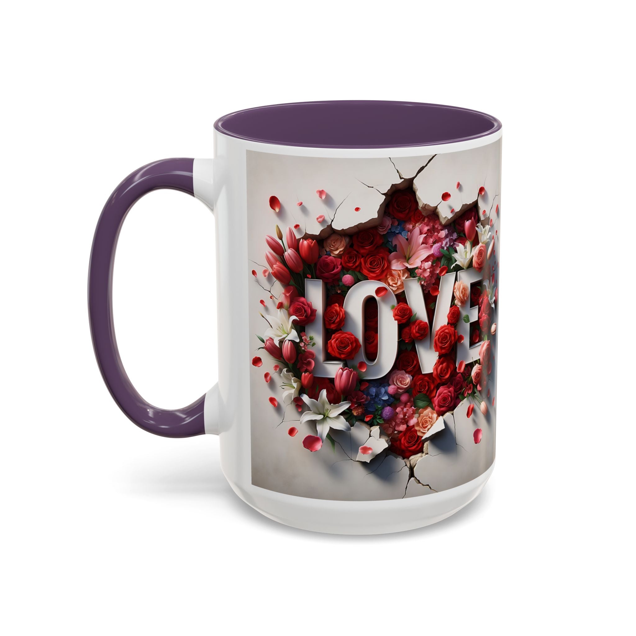 Love Mum Floral Coffee Mug