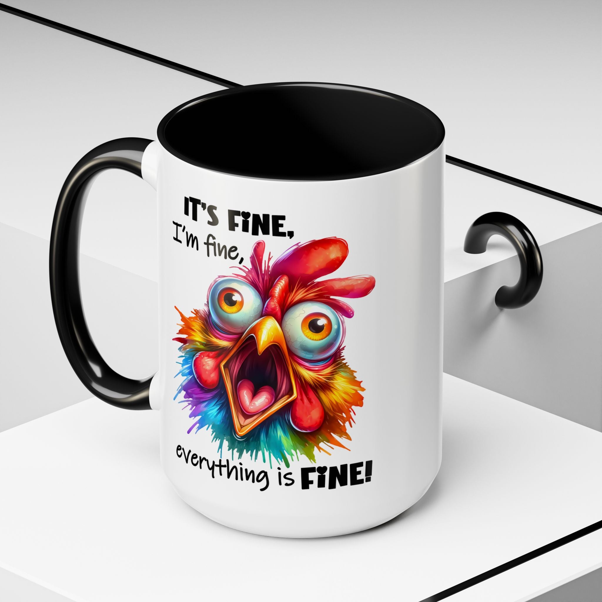 It’s Fine, I’m Fine, Everything Is Fine – Survival Mode Mug