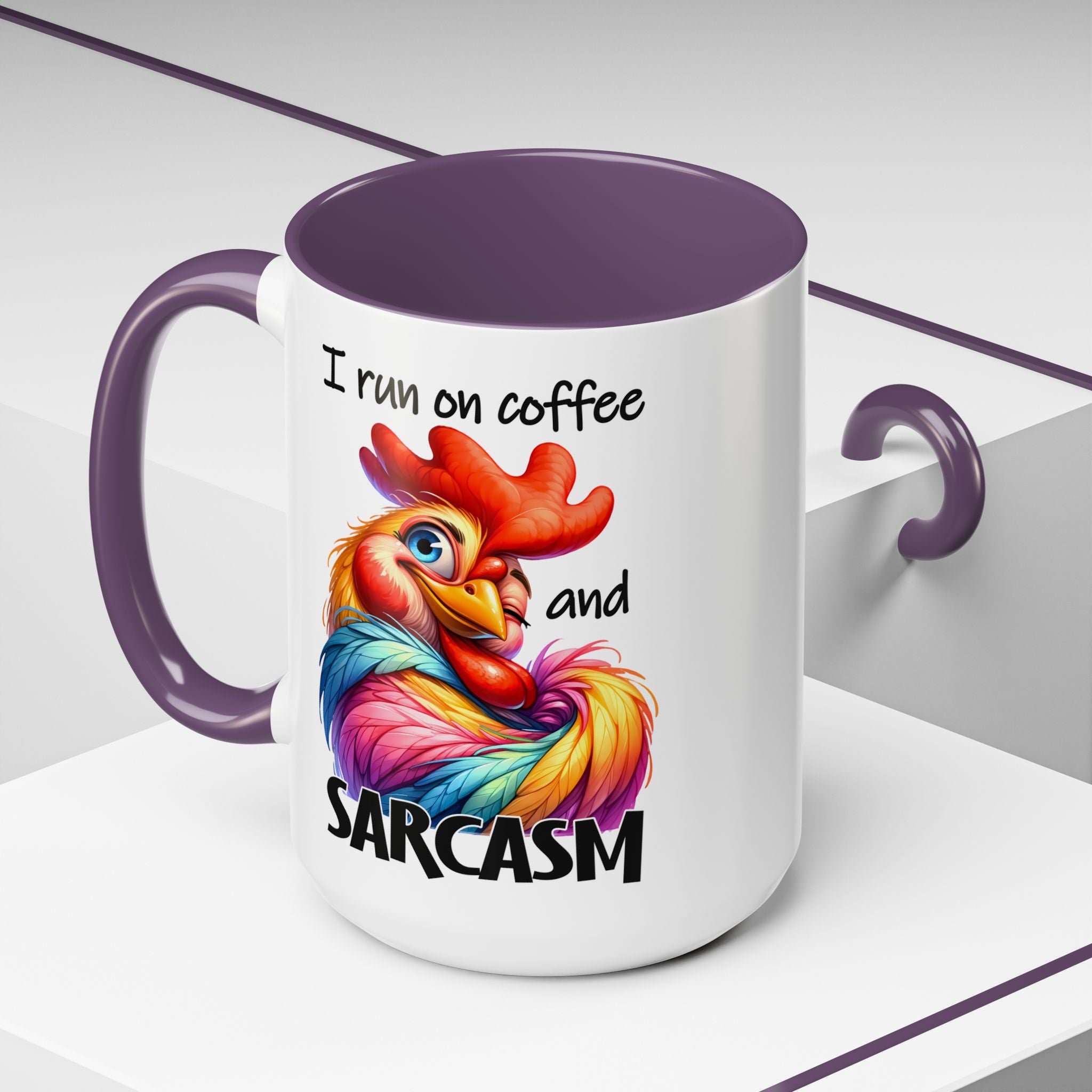 I Run on Coffee and Sarcasm – Wit-Fueled Mug