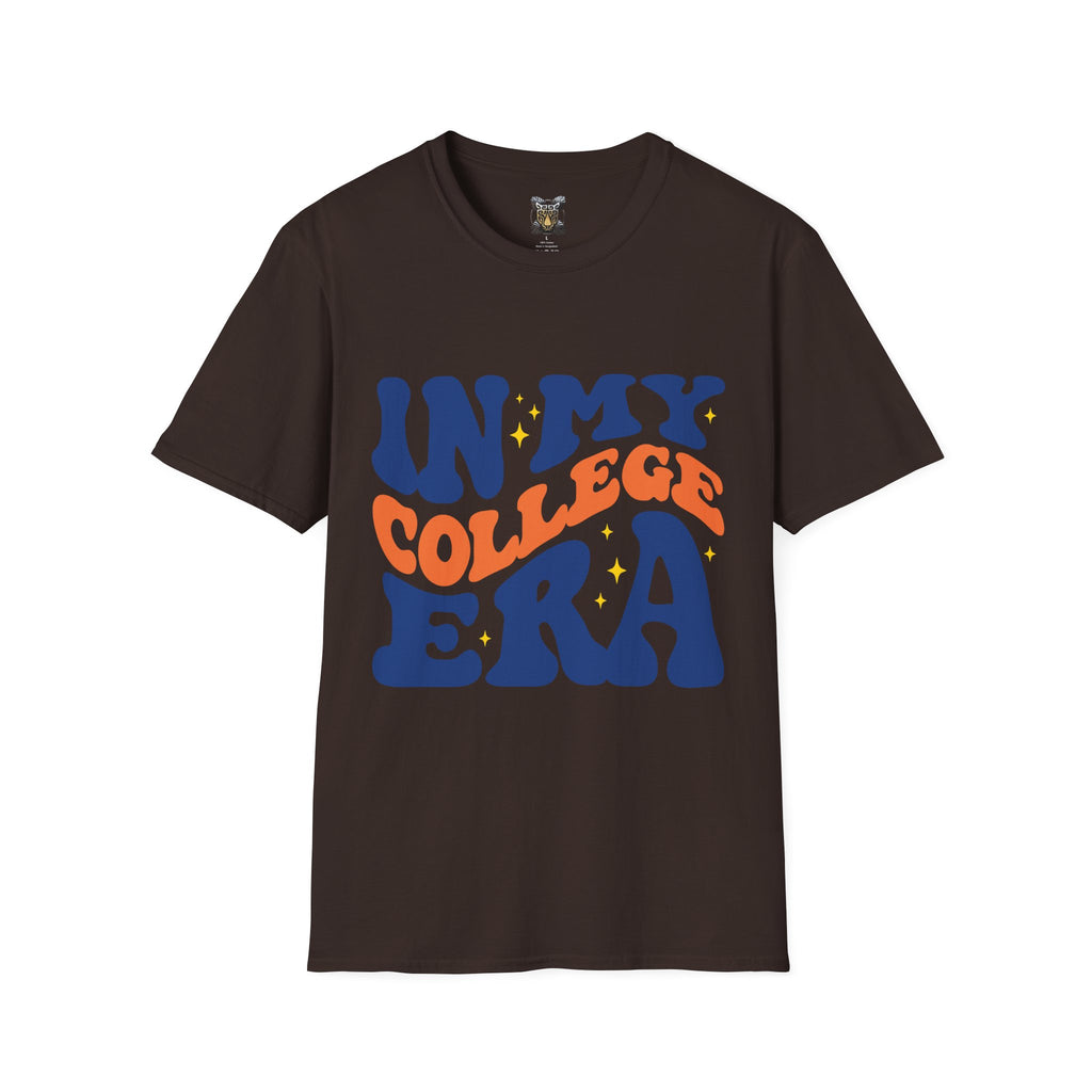 College Student T-Shirt – “In My College Era” Fun Campus Life Tee for Students, Grads, and School Spirit