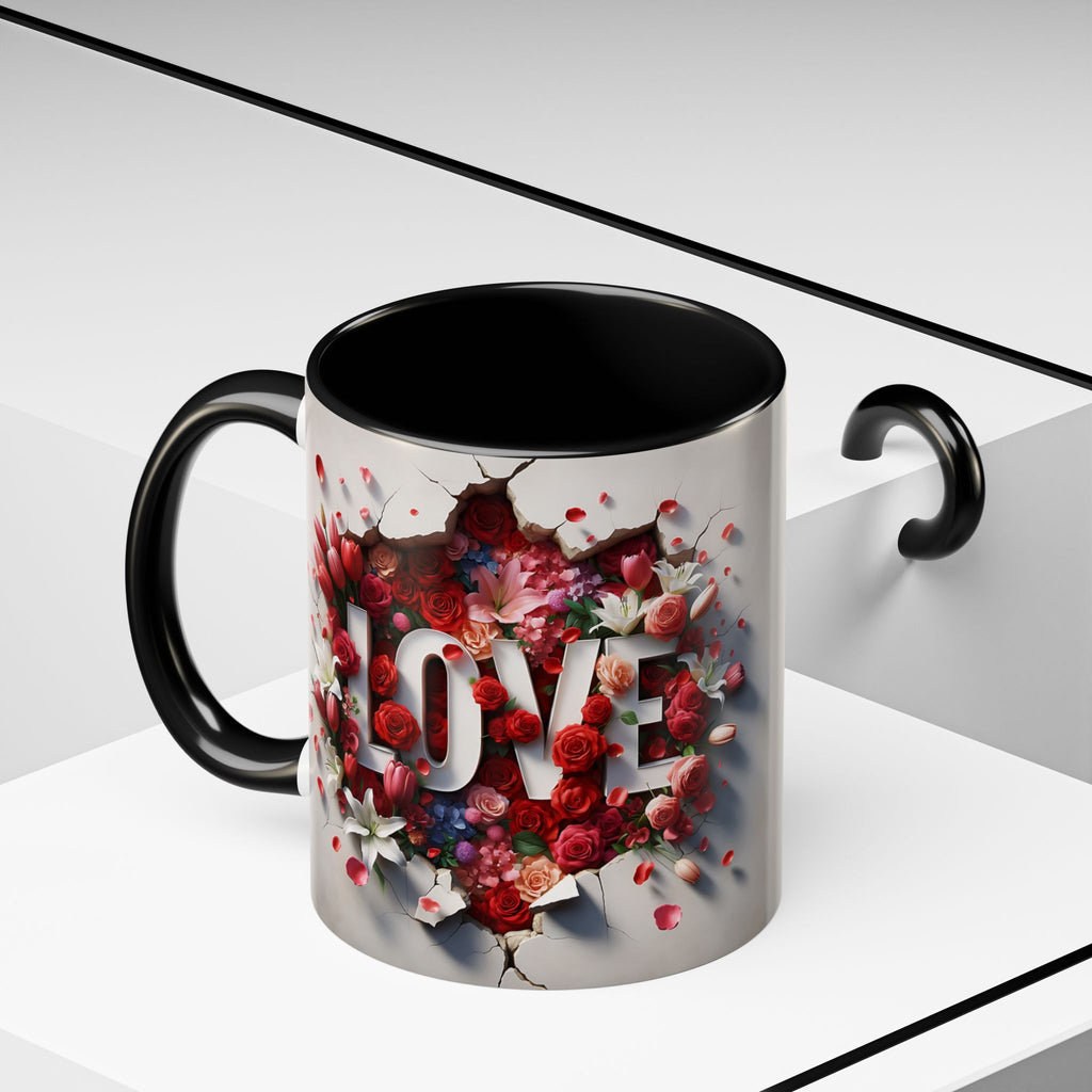 Love Mum Floral Coffee Mug