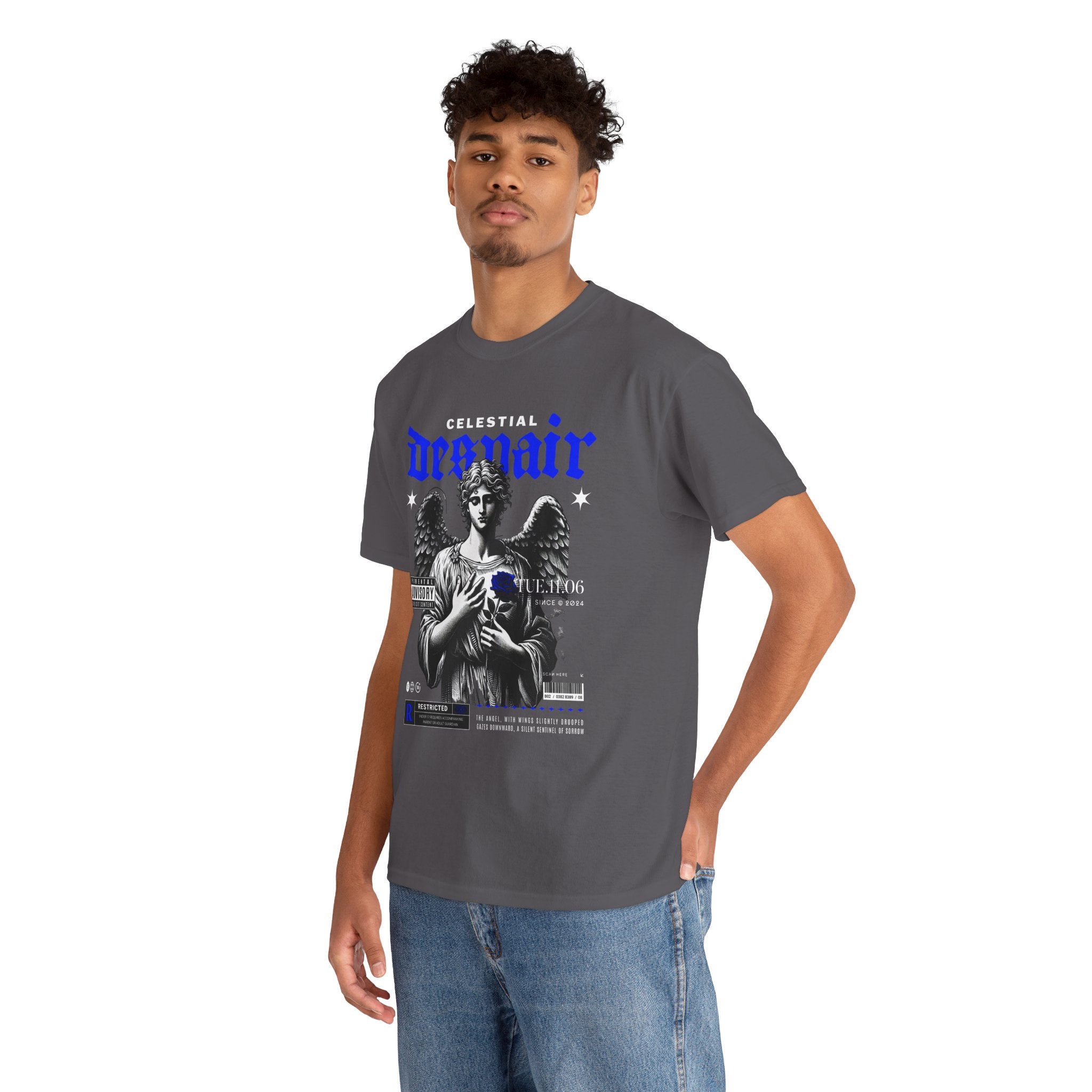 Celestial Despair Graphic T-Shirt Design