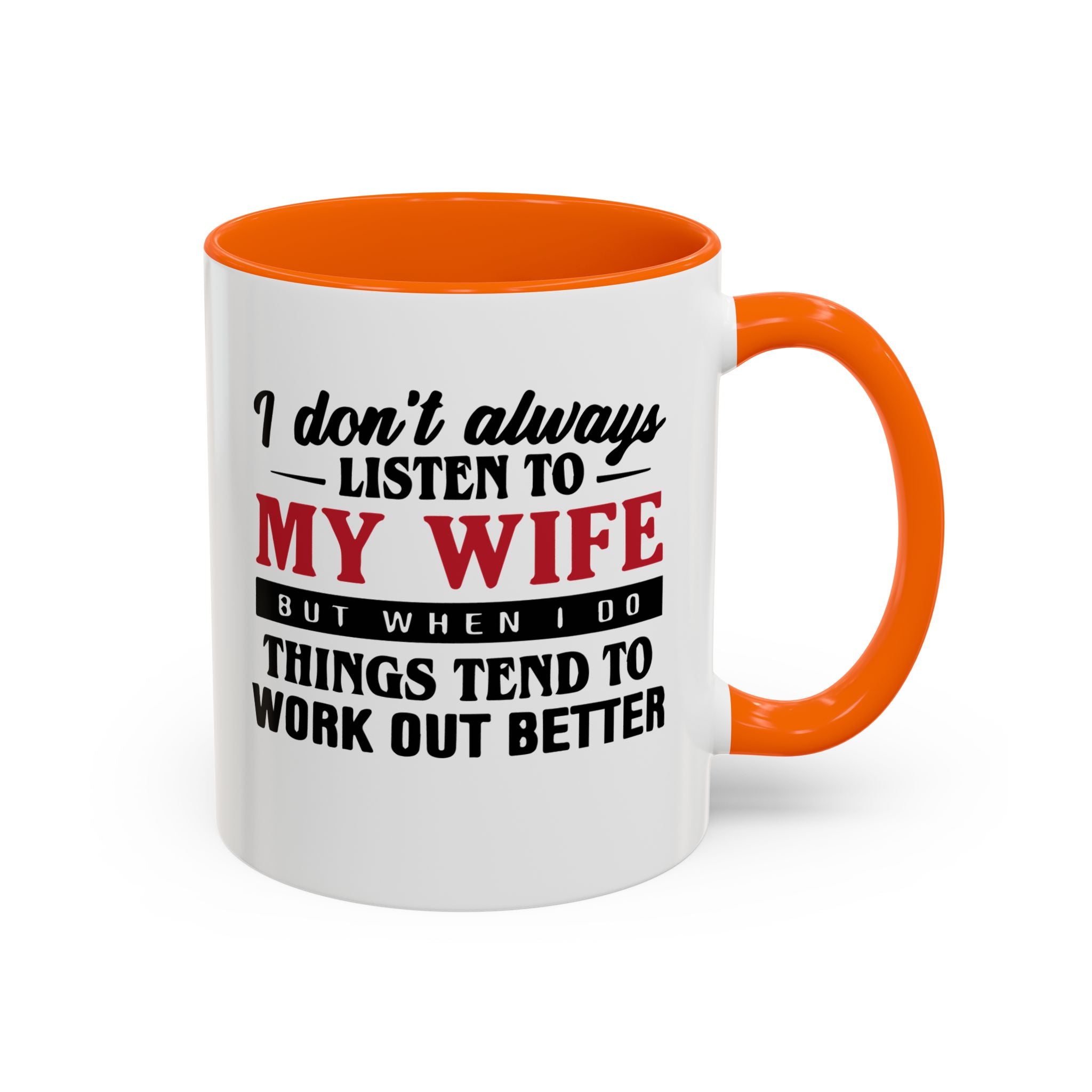 Funny Husband Coffee Mug – 11oz & 15oz Humor Quote, Colorful Interior
