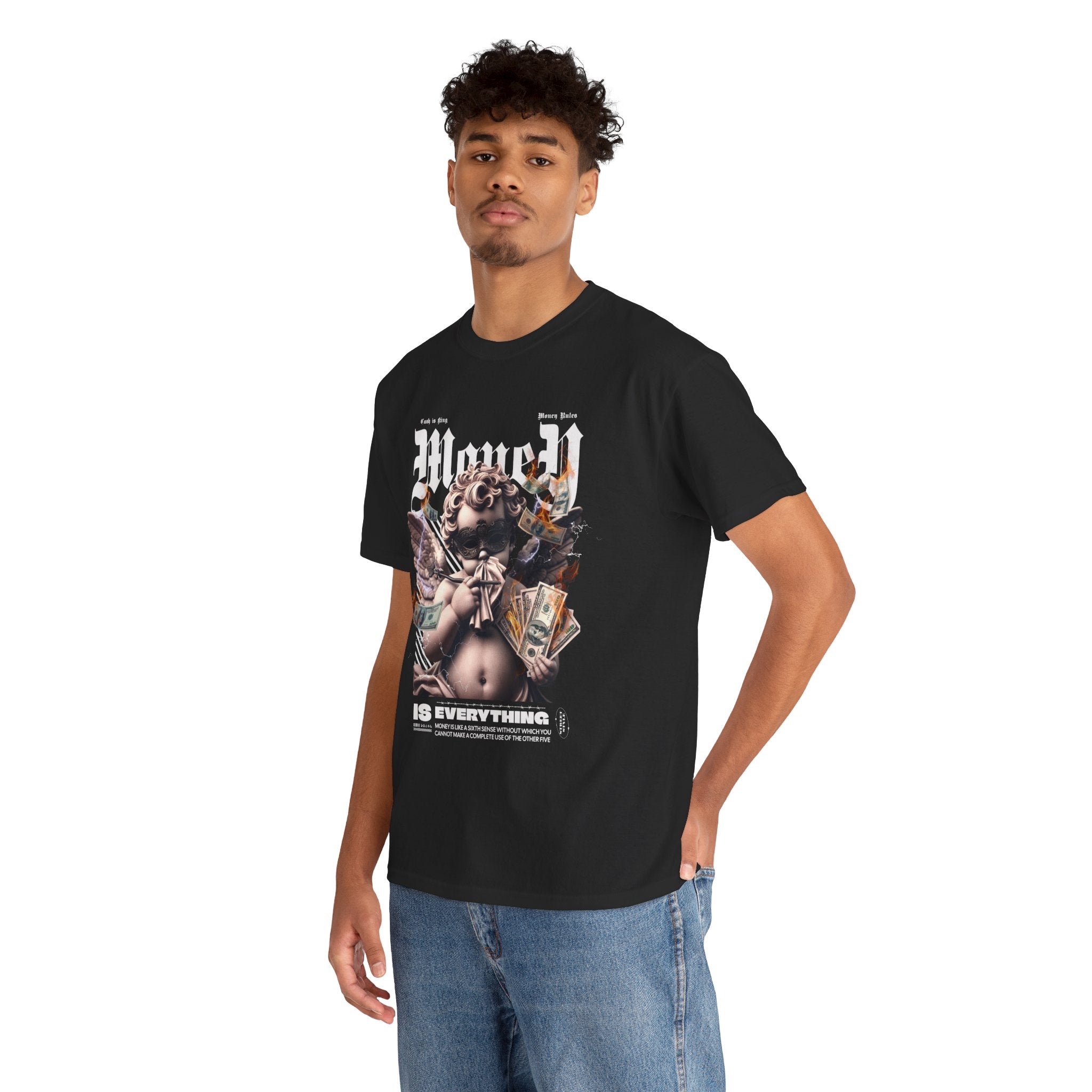 Money is Everything: Opulent Cherub Streetwear Design