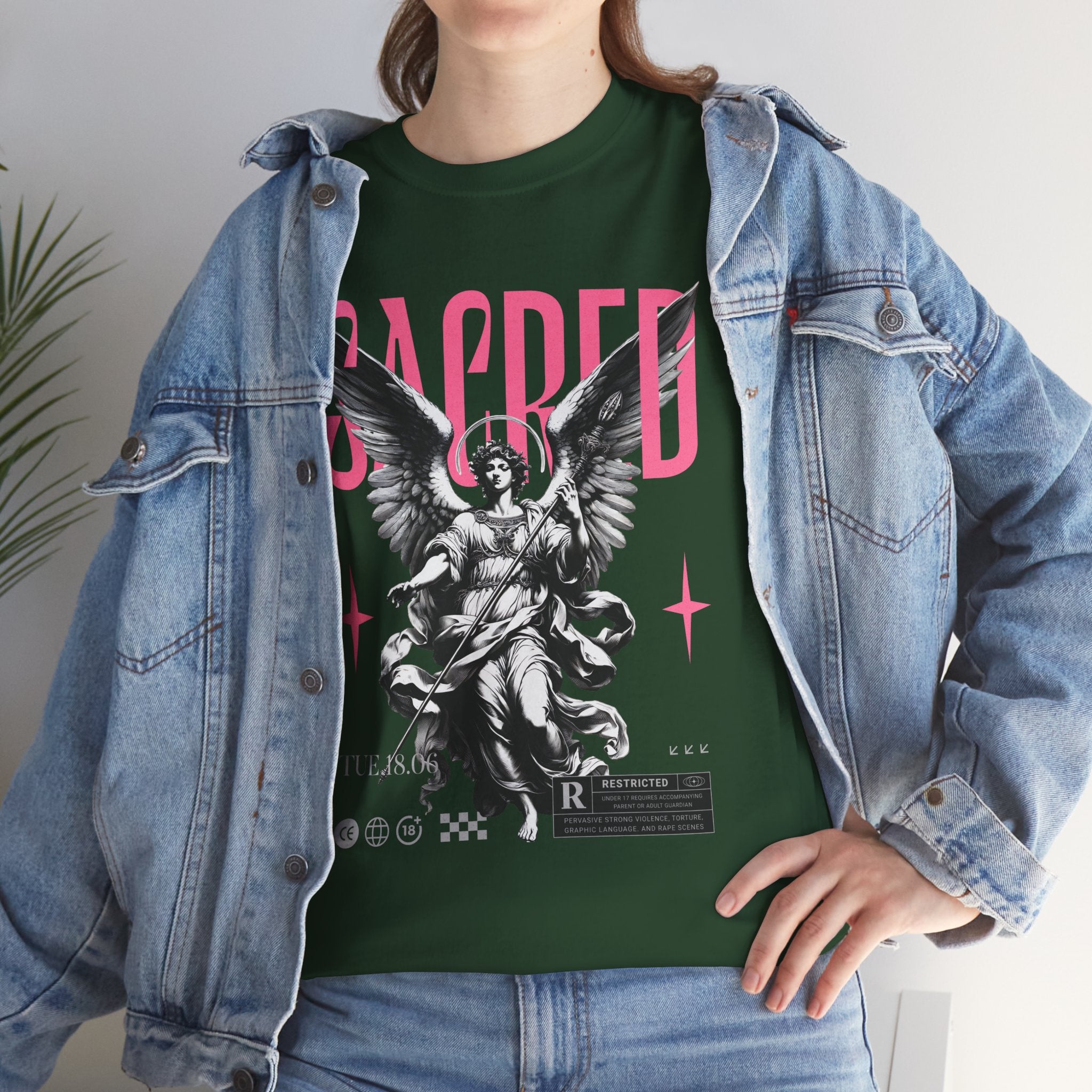 Sacred Guardian Angel - Modern Divine Art