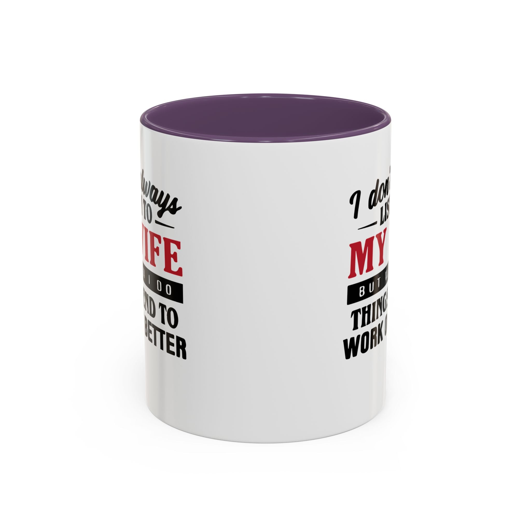 Funny Husband Coffee Mug – 11oz & 15oz Humor Quote, Colorful Interior