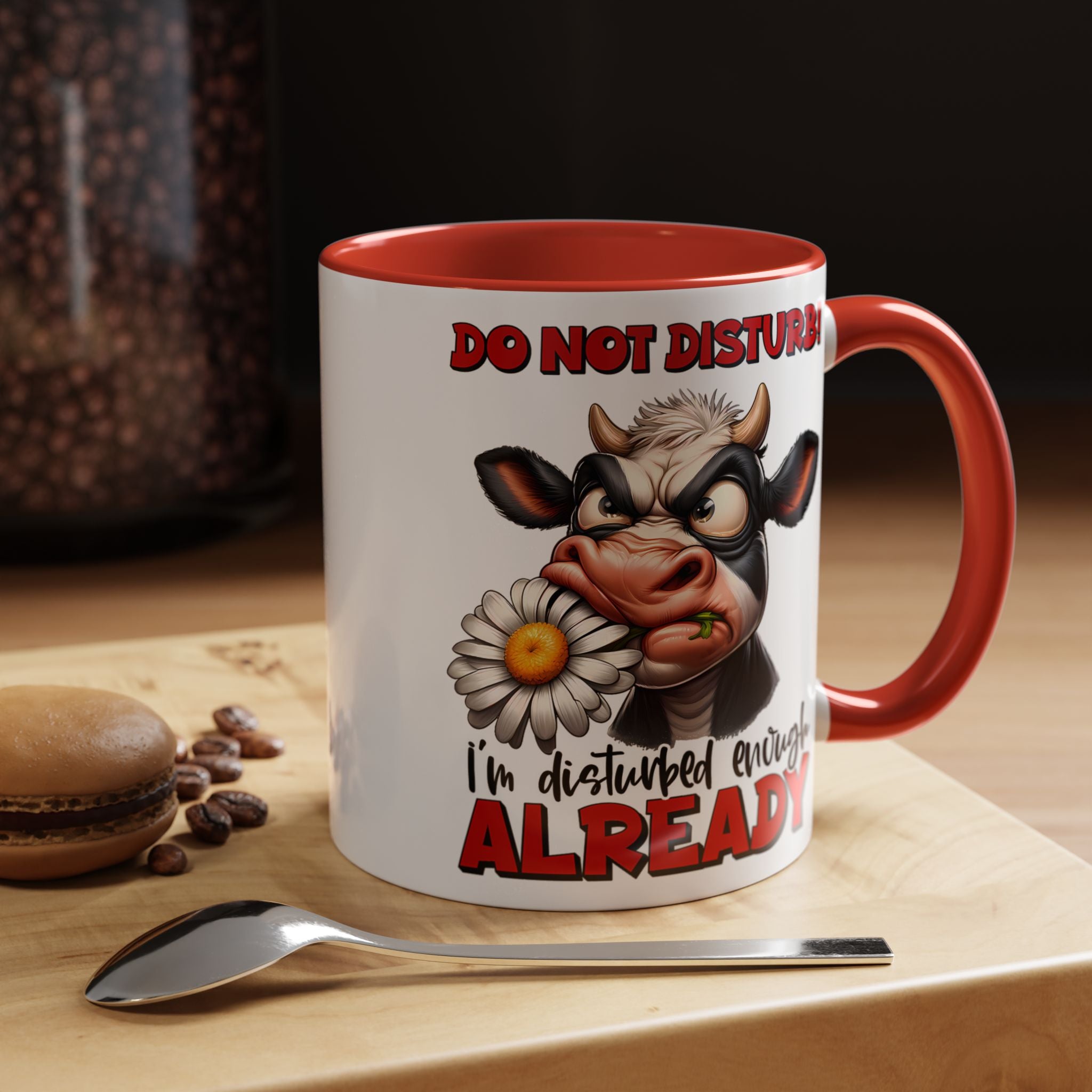 Disturbed & Caffeinated Coffee Mug