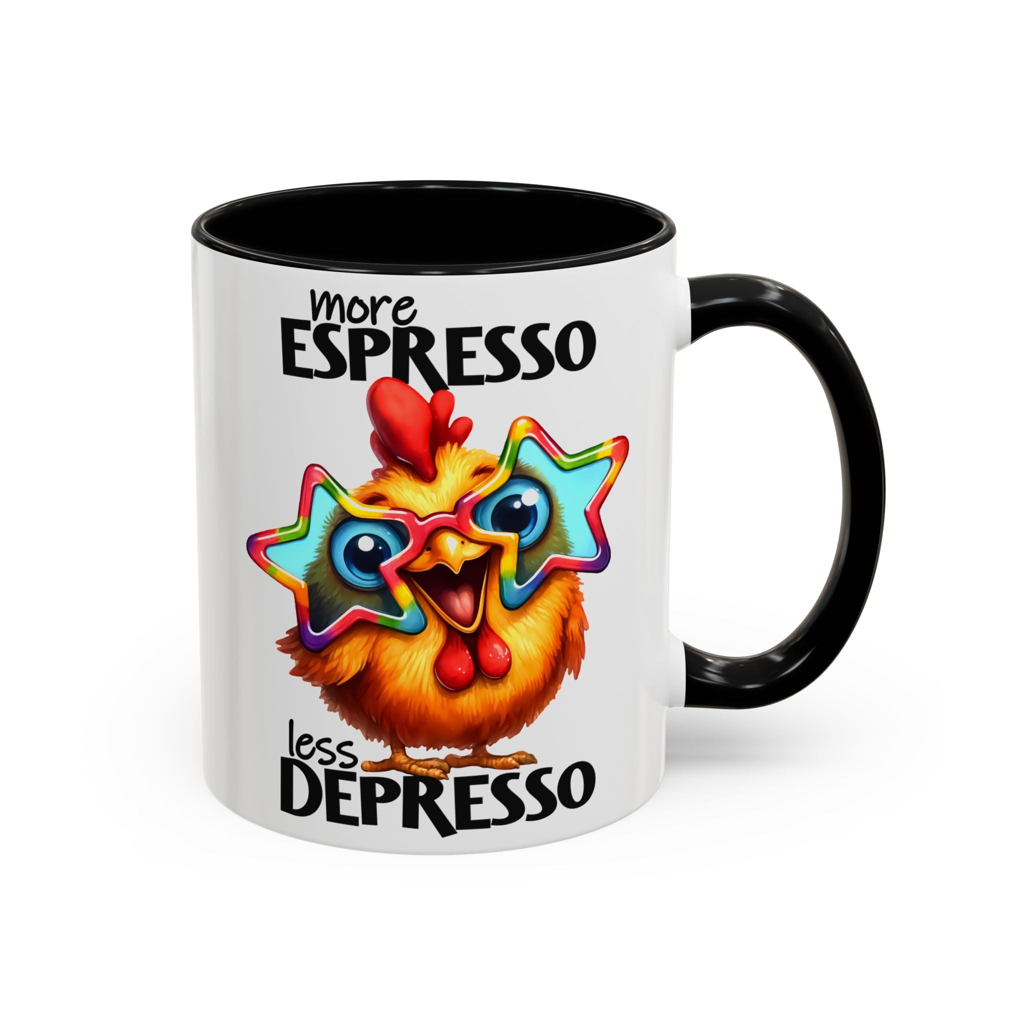 More Espresso, Less Depresso – Mood-Boosting Mug