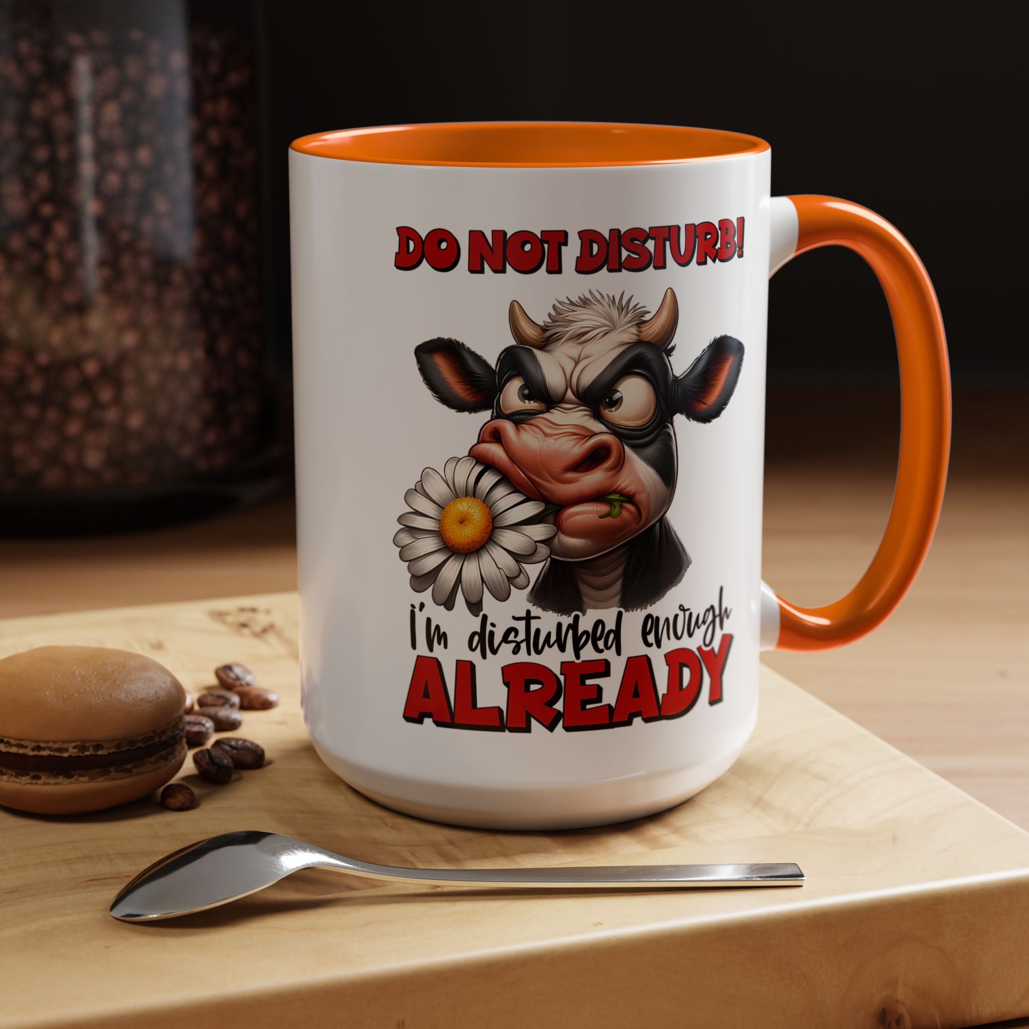 Disturbed & Caffeinated Coffee Mug