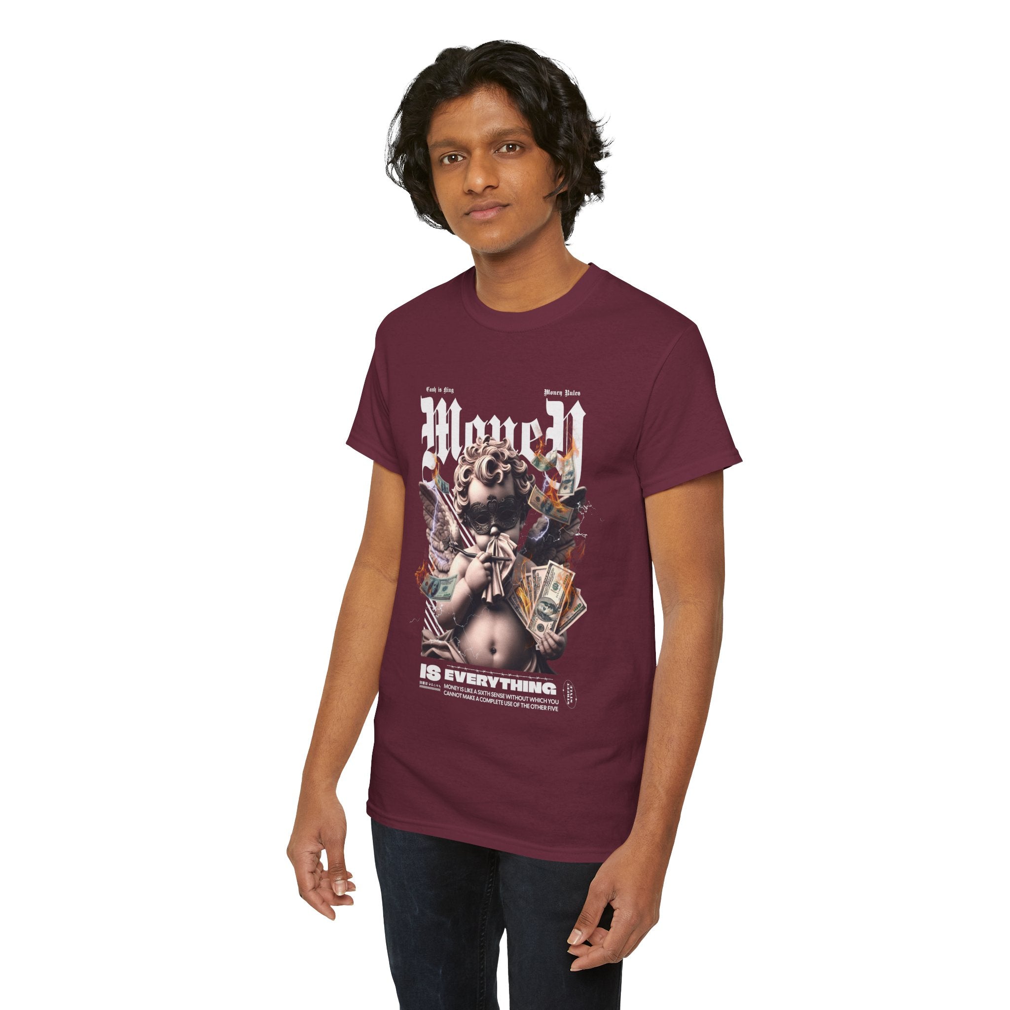 Money is Everything: Opulent Cherub Streetwear Design