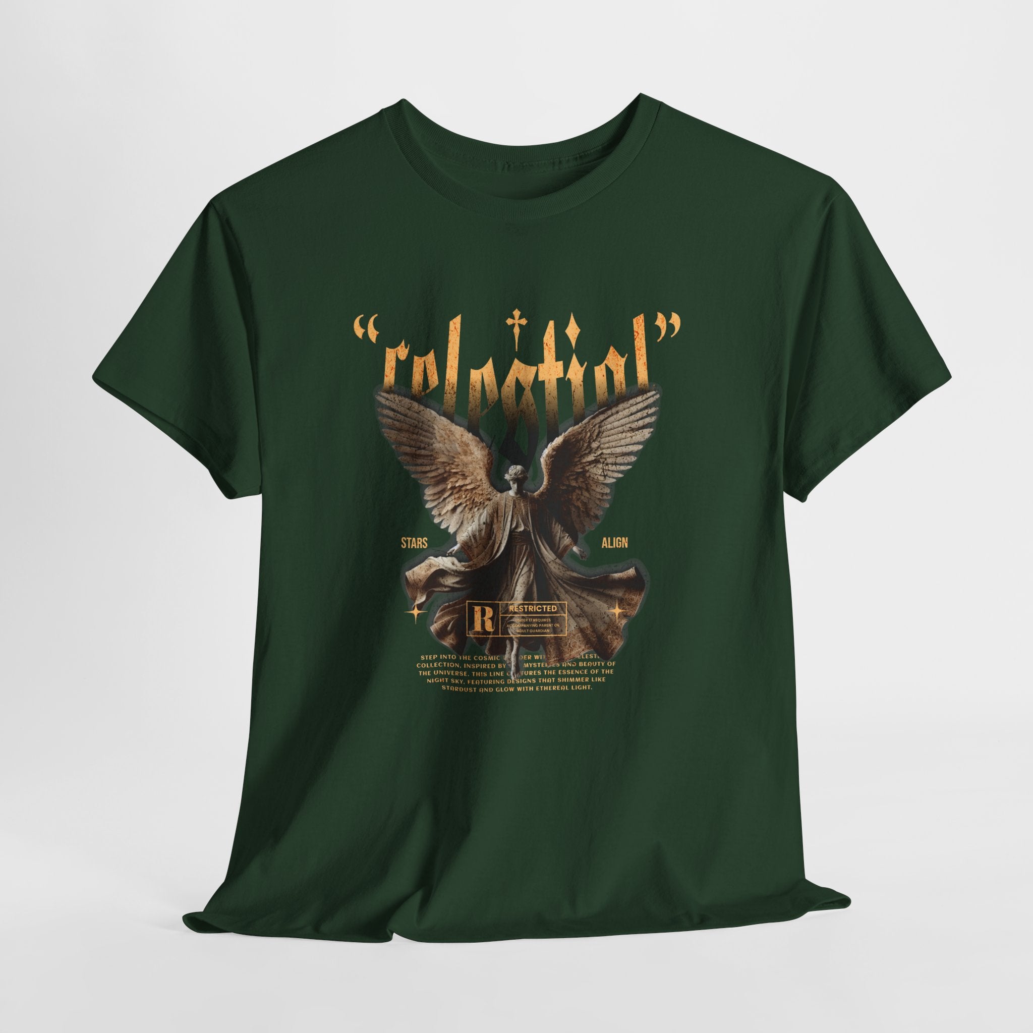 "Celestial Angel" - Divine Art & Streetwear Design