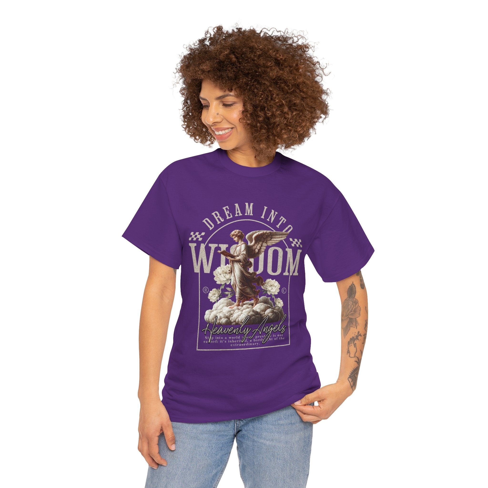 "Dream into Wisdom" - Heavenly Angels T-Shirt Design