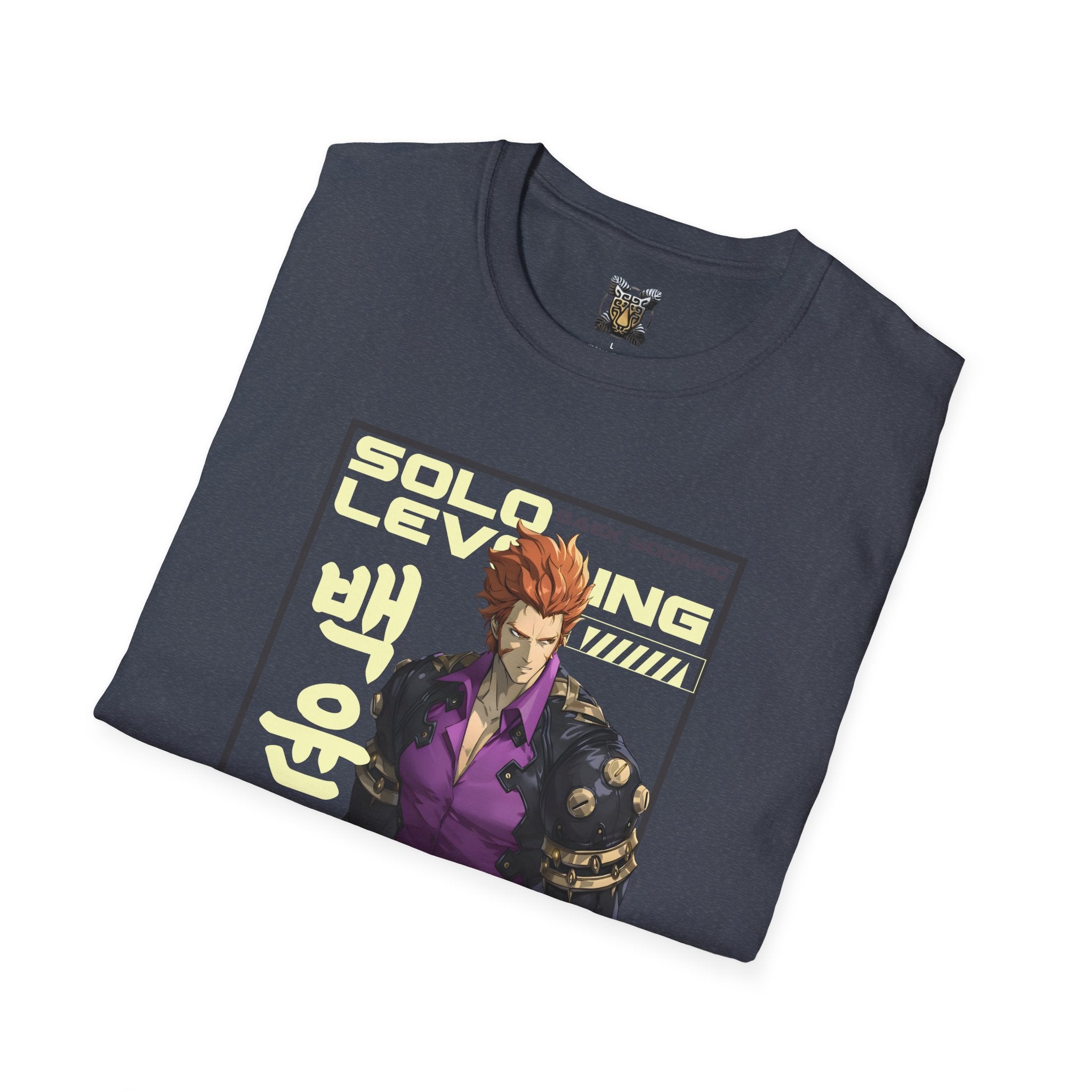 Solo Leveling T-Shirt – Baek Yoonho Anime Graphic Tee for Fans of Manhwa
