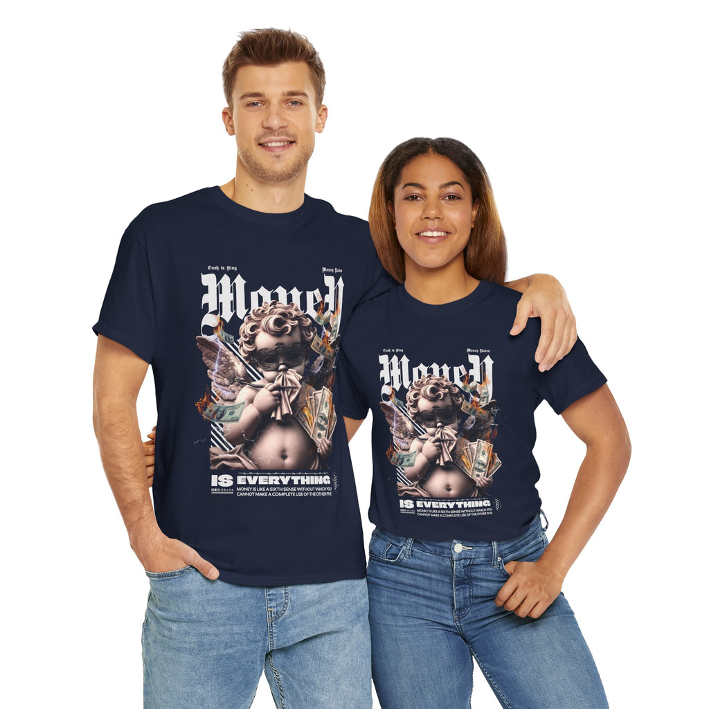 Money is Everything: Opulent Cherub Streetwear Design