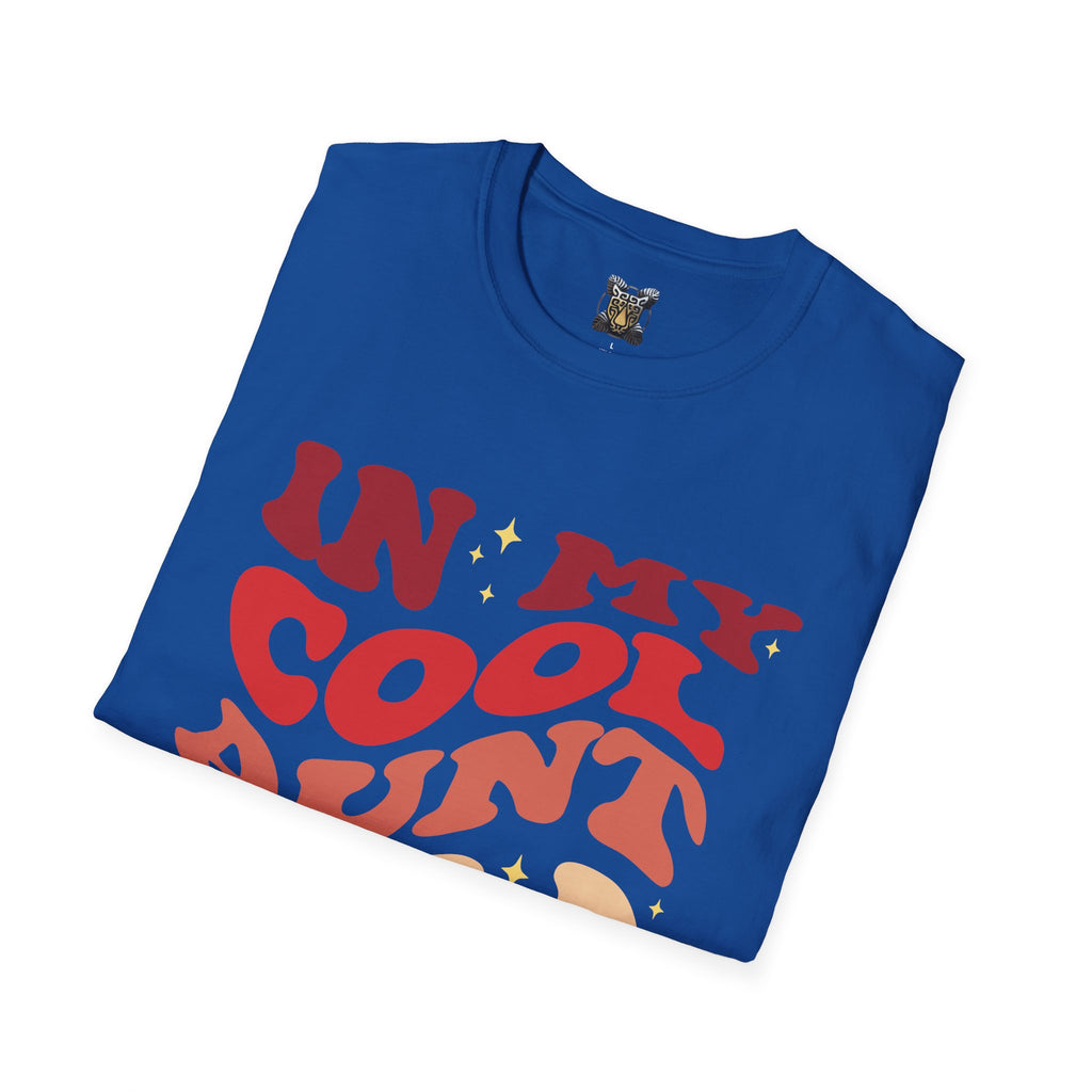 Cool Aunt T-Shirt – “In My Cool Aunt Era” Fun Auntie Gift Tee for Birthdays, Family Gatherings, and Everyday Wear