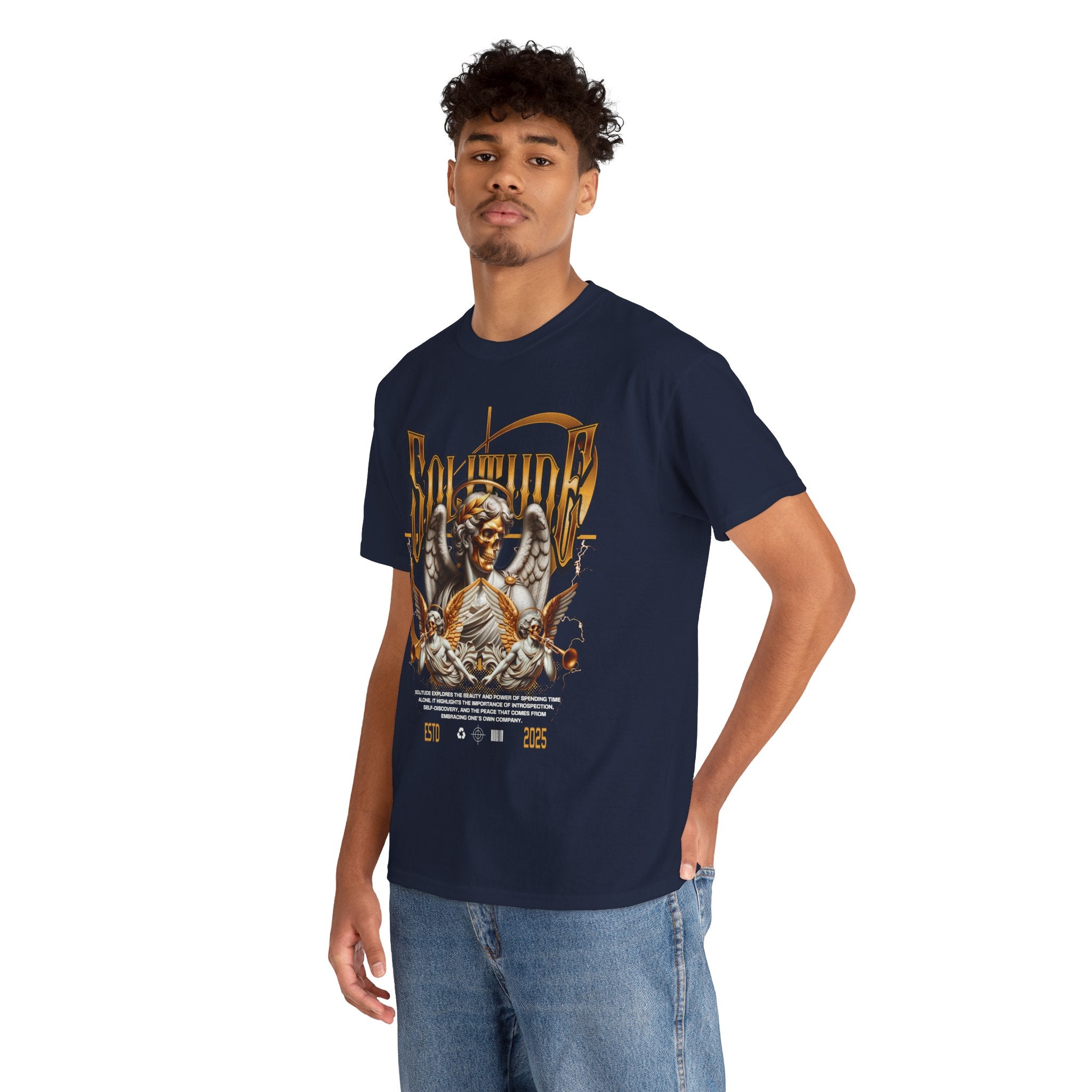 "Wings of Sin" - Gothic T-Shirt Design