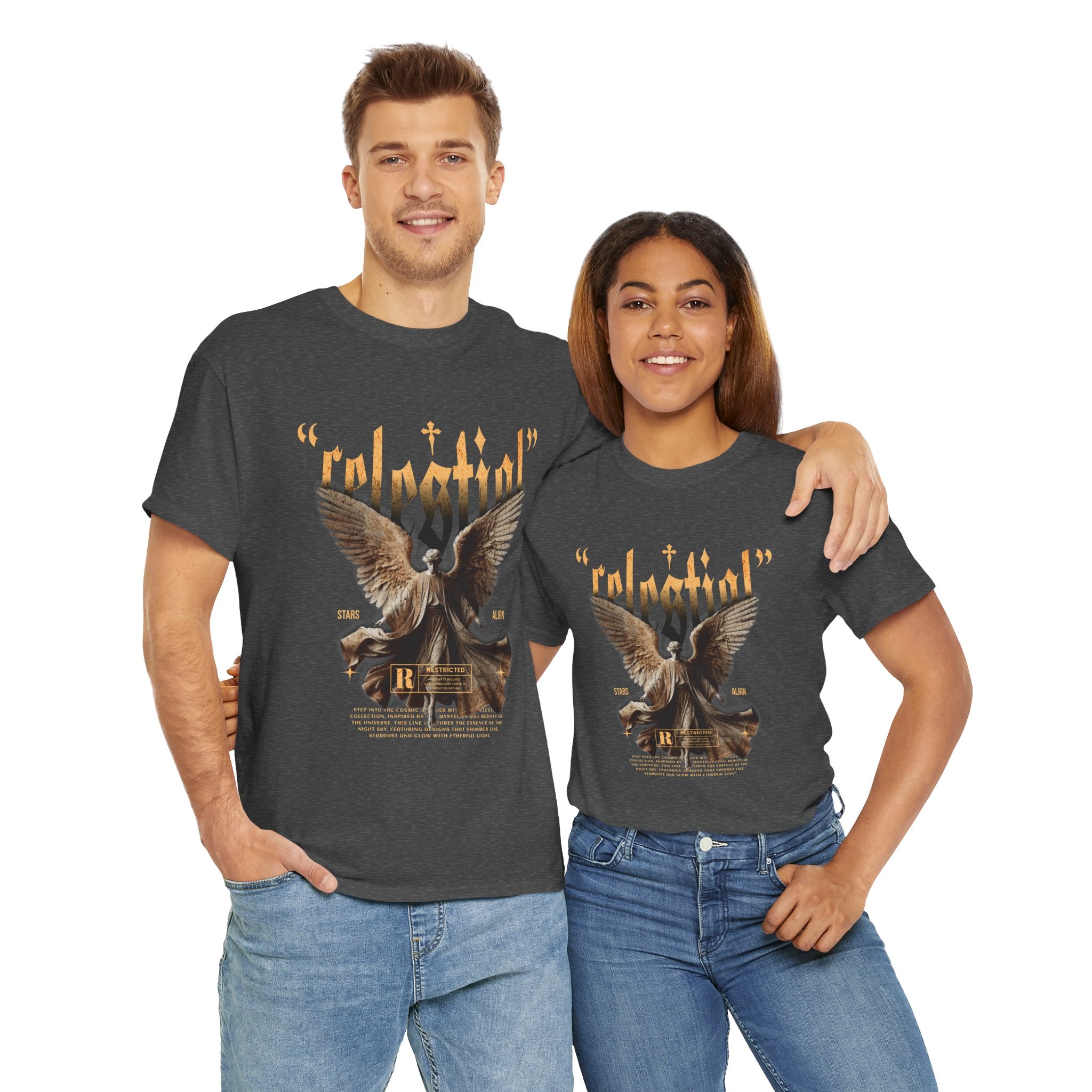 "Celestial Angel" - Divine Art & Streetwear Design