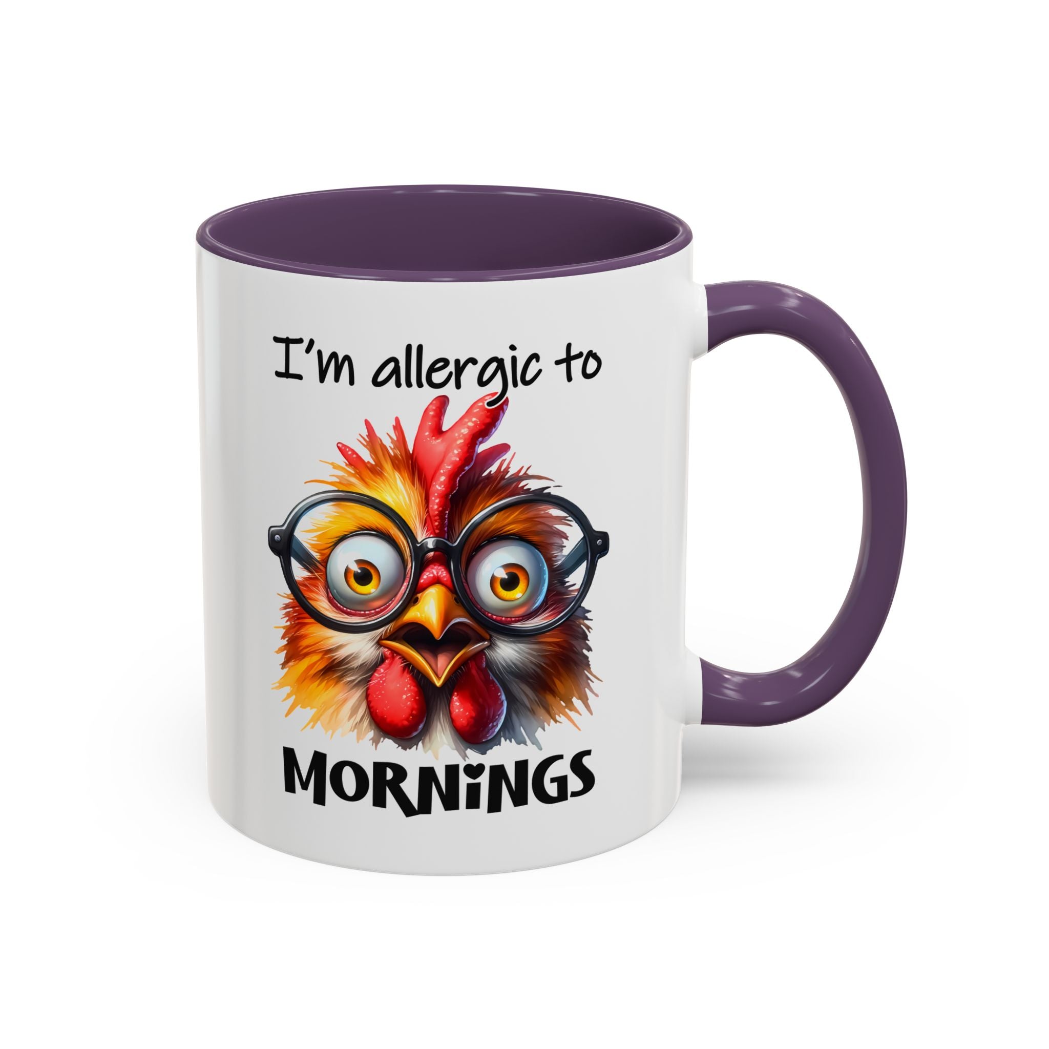 I’m Allergic to Mornings – Sleepy Humor Mug