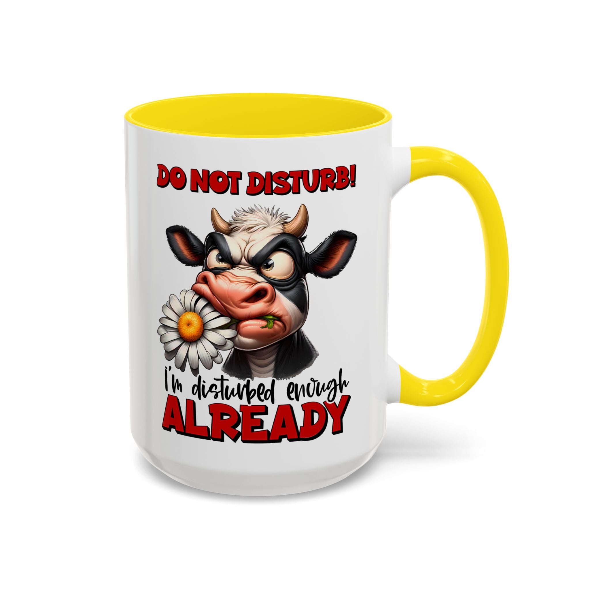 Disturbed & Caffeinated Coffee Mug