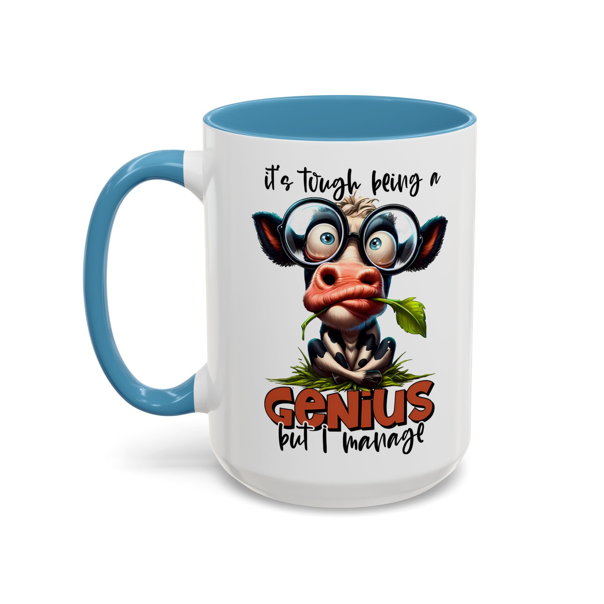 Moo-dest Genius Coffee Mug