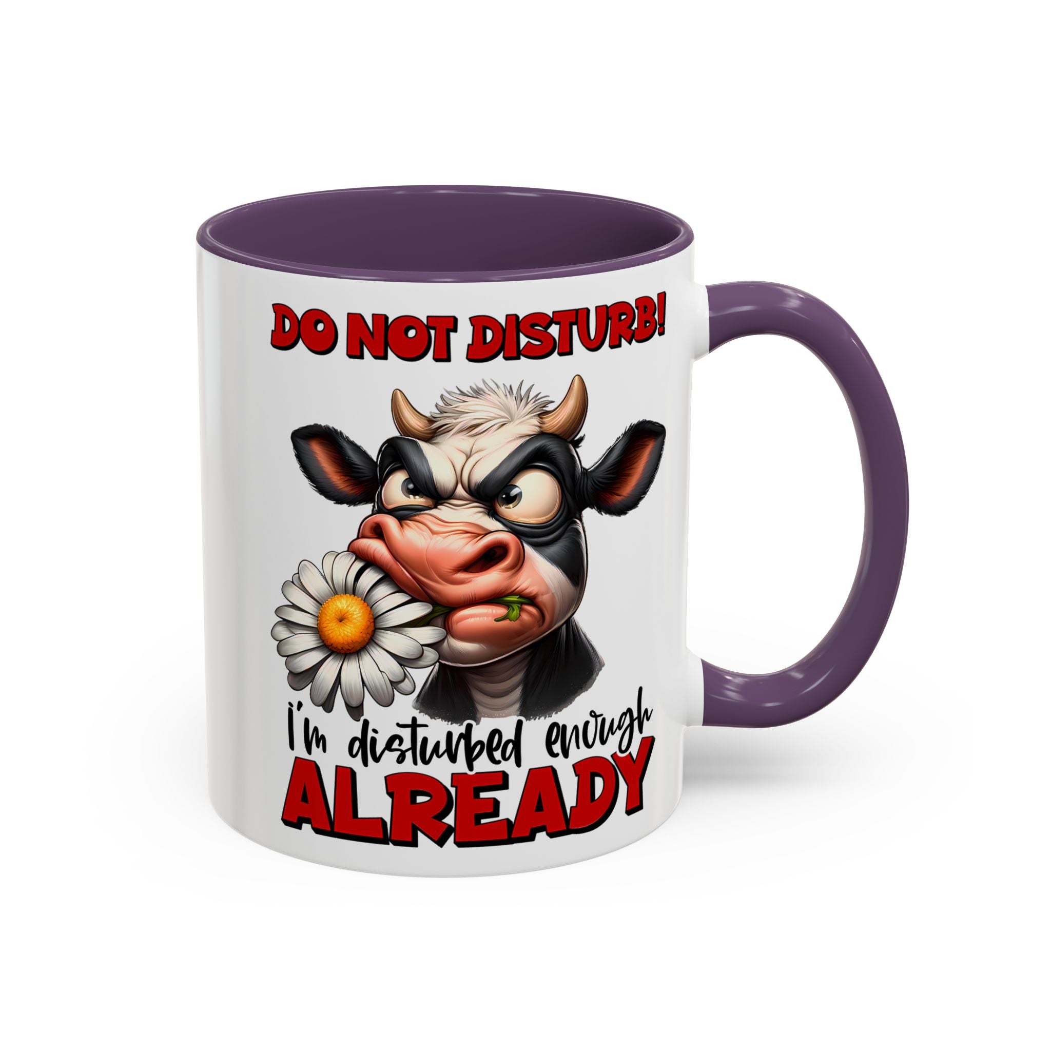 Disturbed & Caffeinated Coffee Mug