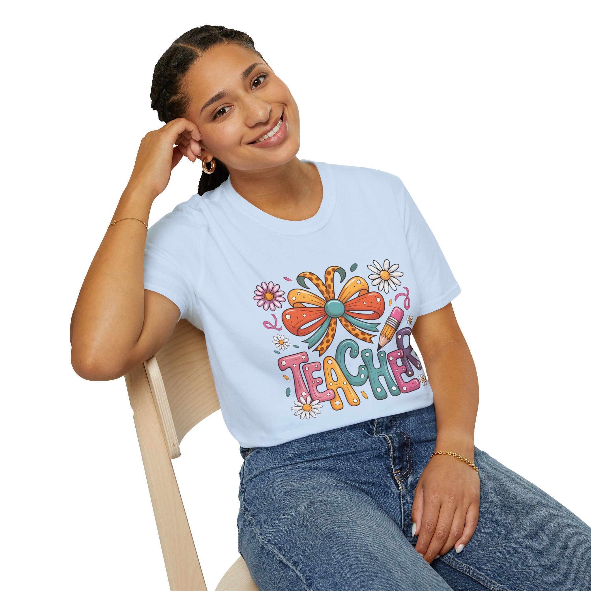 Teacher – Multicolor Floral Pride