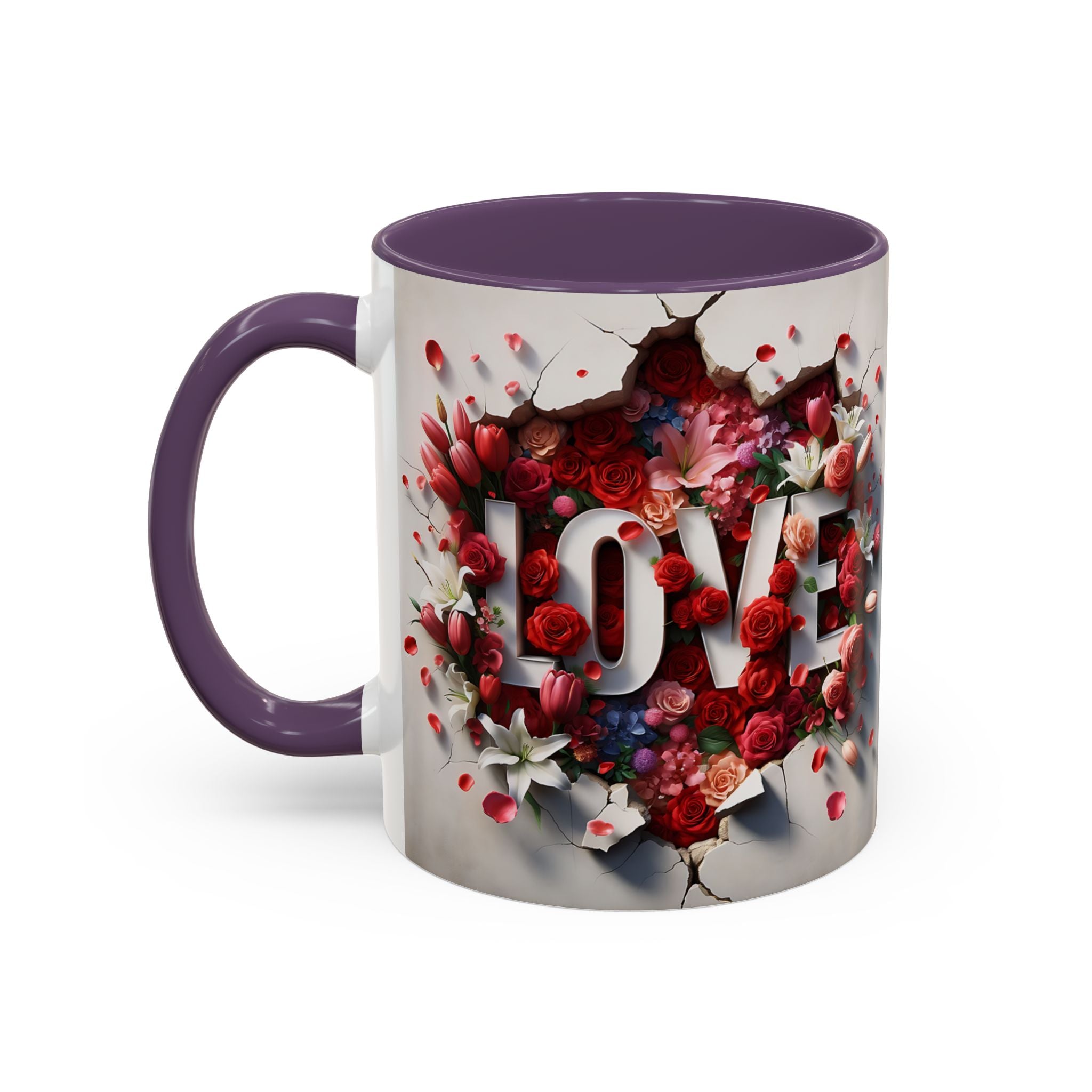Love Mum Floral Coffee Mug