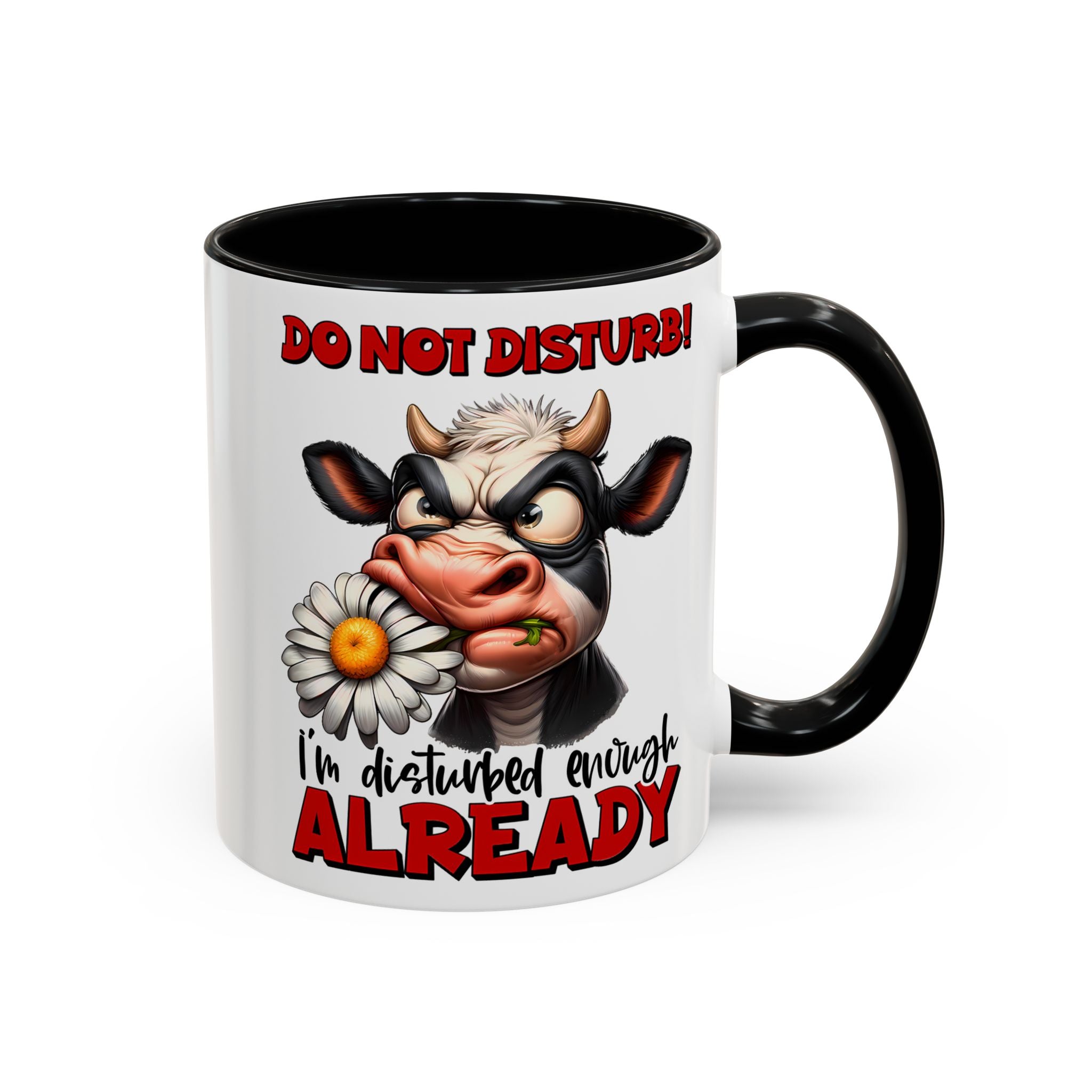 Disturbed & Caffeinated Coffee Mug