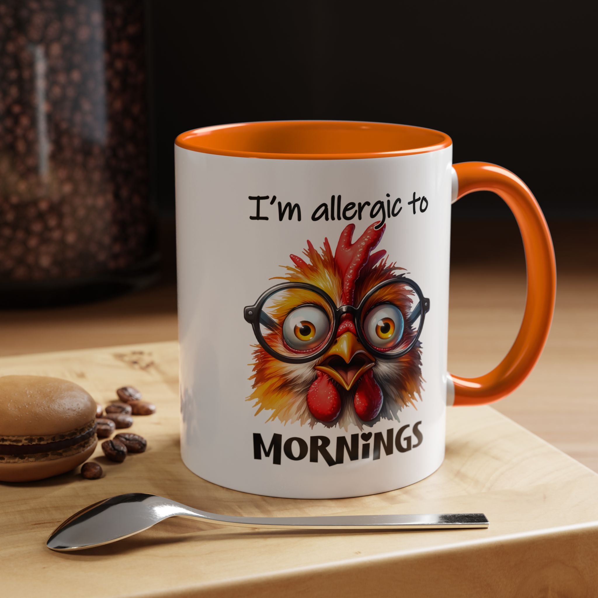 I’m Allergic to Mornings – Sleepy Humor Mug