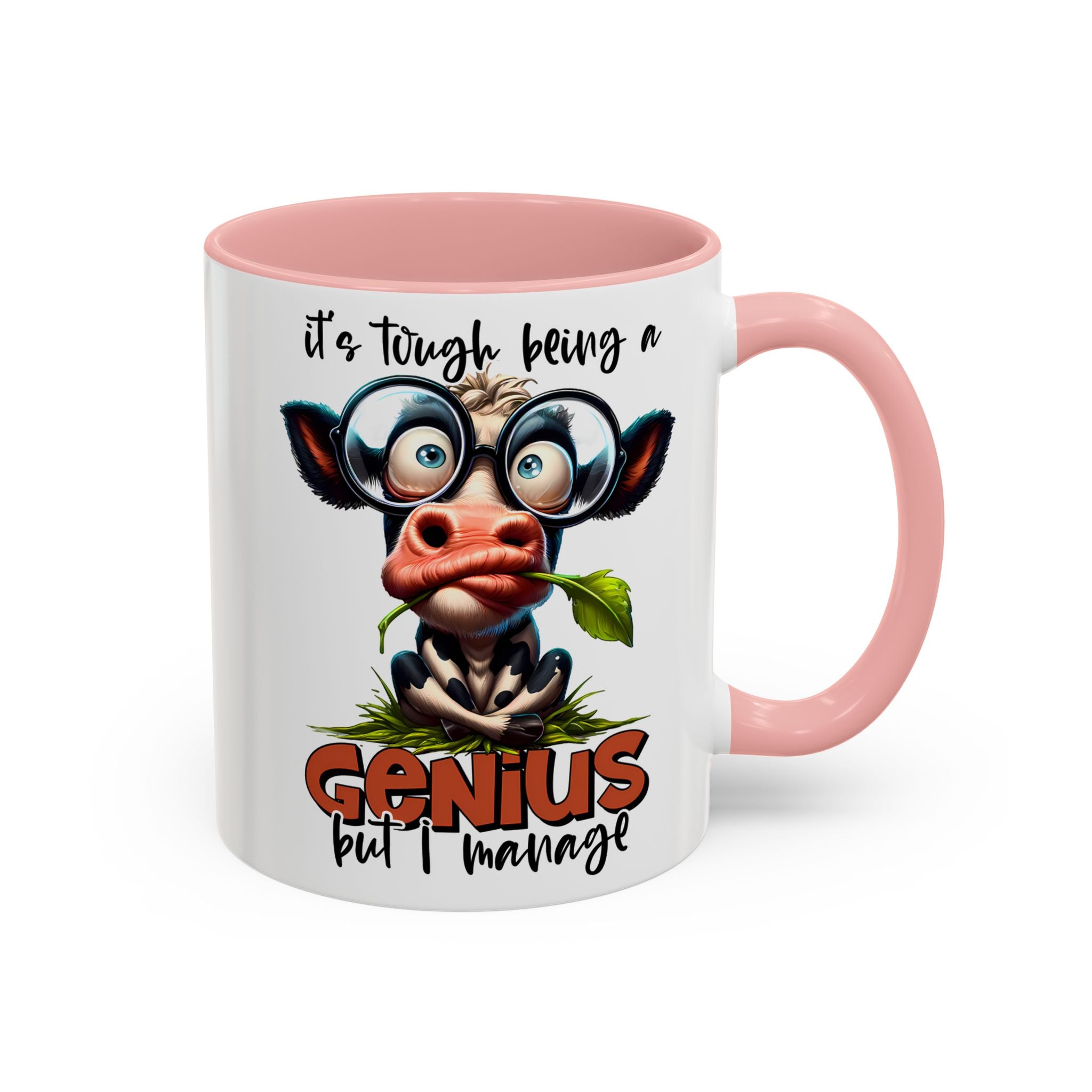 Moo-dest Genius Coffee Mug