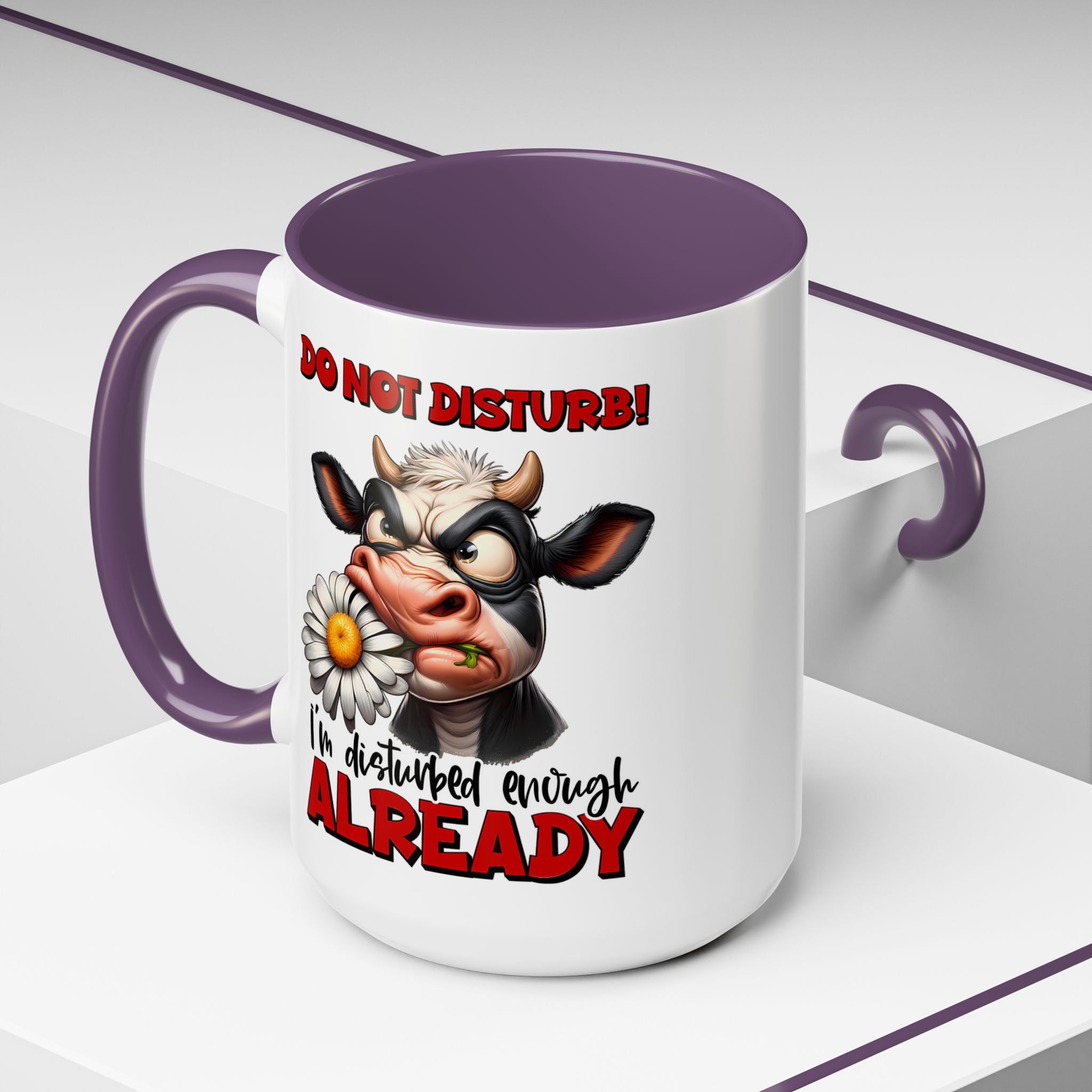 Disturbed & Caffeinated Coffee Mug