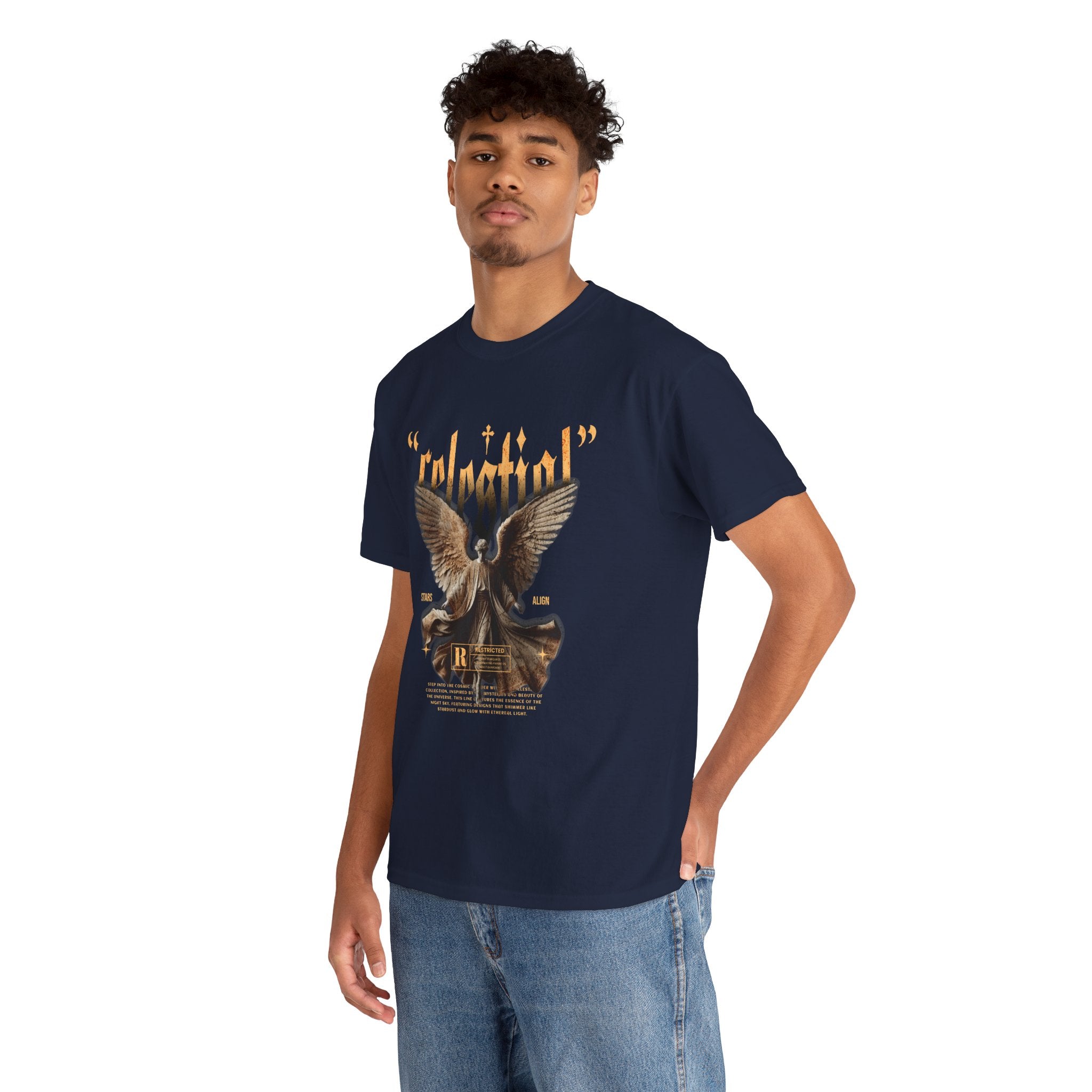 "Celestial Angel" - Divine Art & Streetwear Design