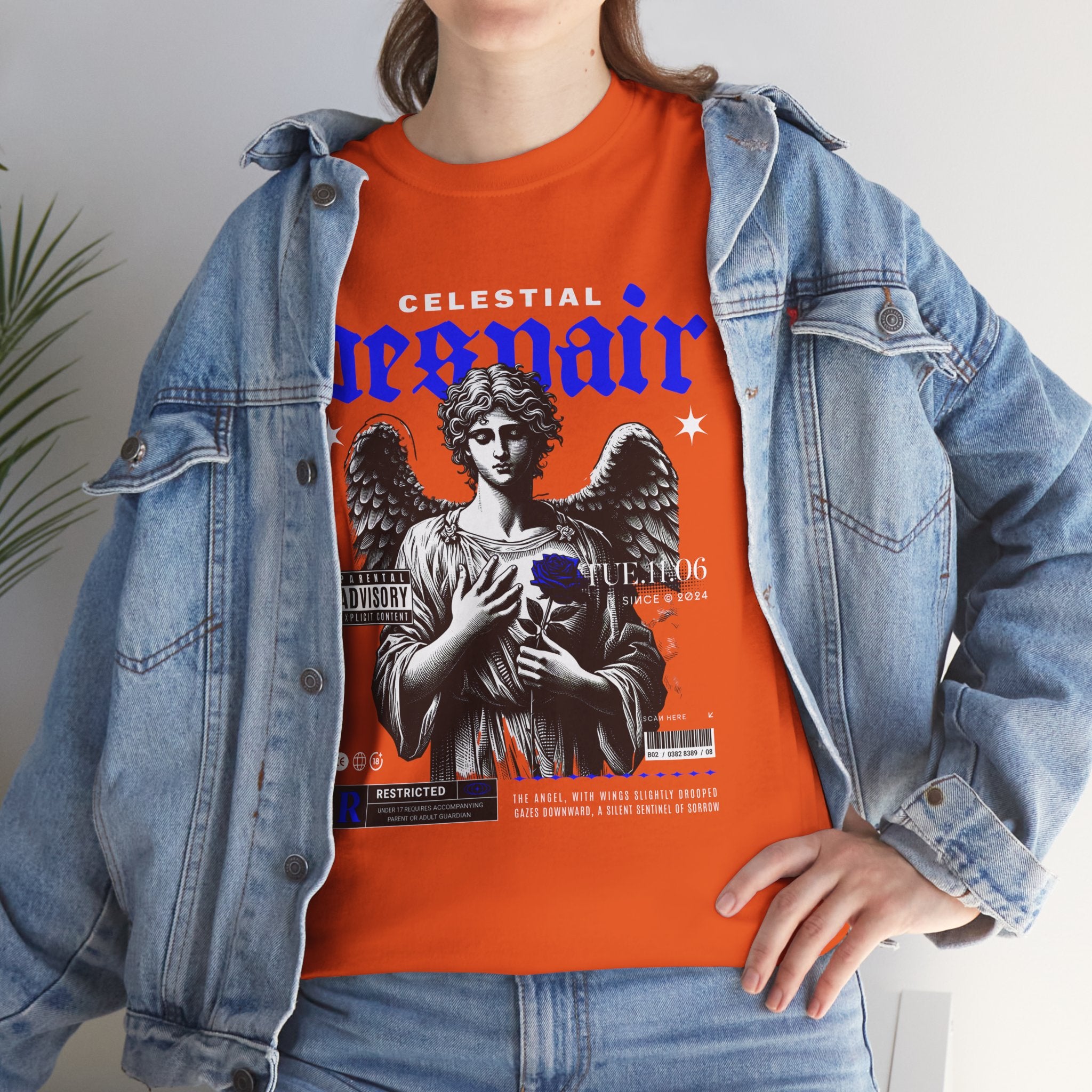 Celestial Despair Graphic T-Shirt Design