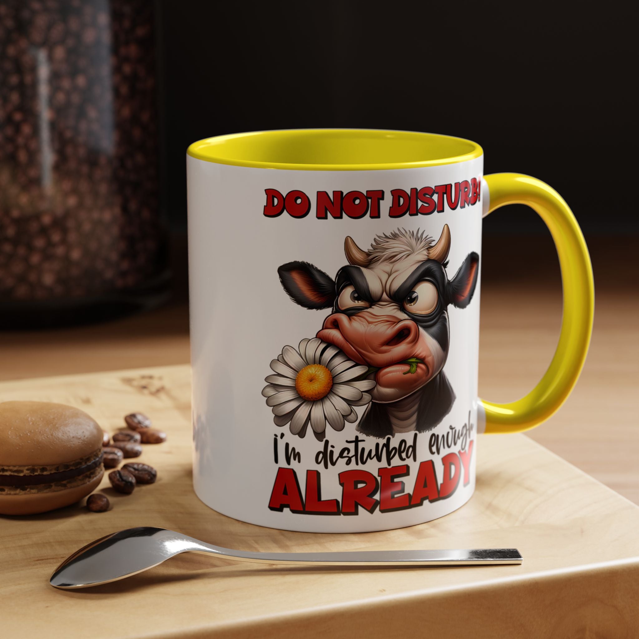 Disturbed & Caffeinated Coffee Mug