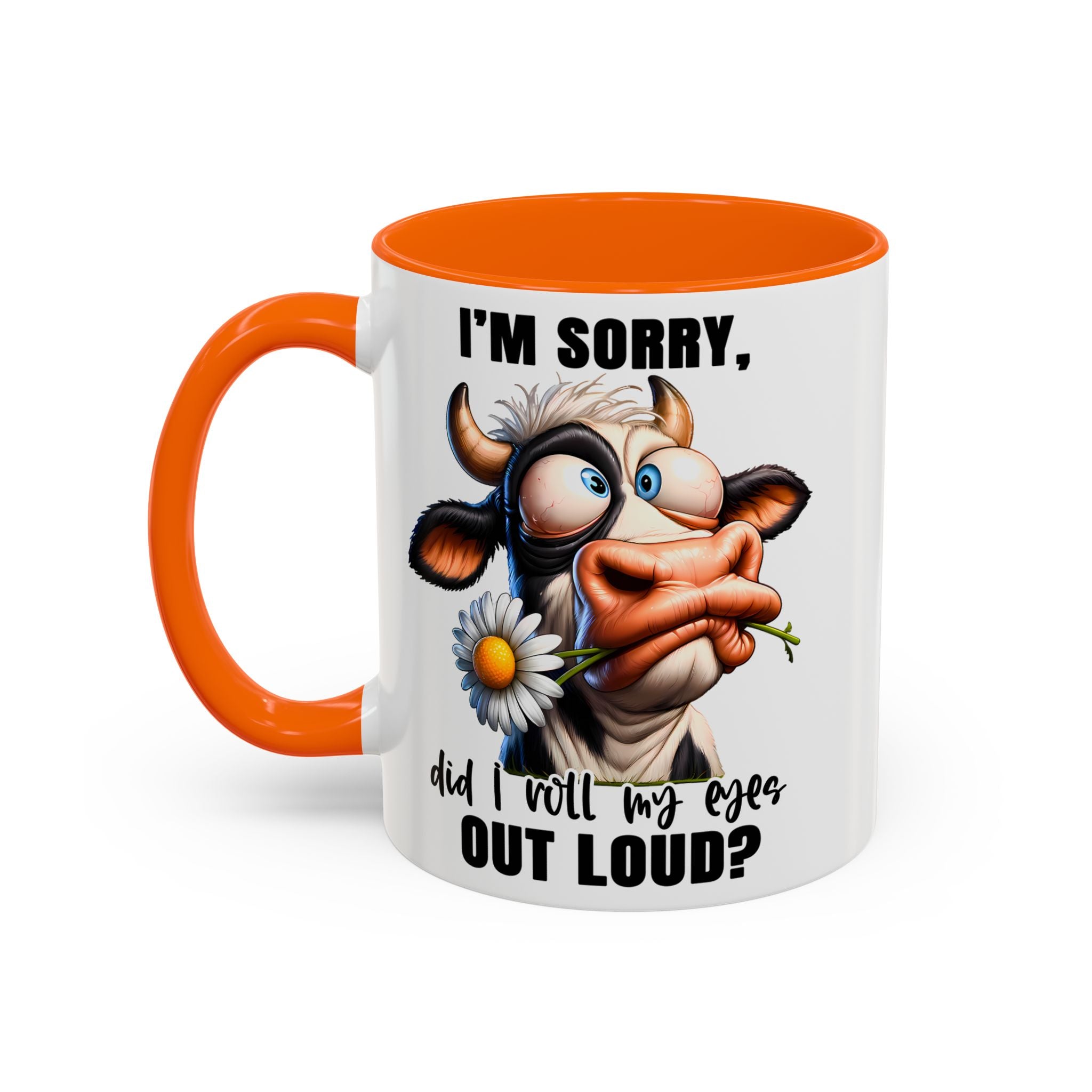 Sassy Cow Eye-Roll Mug
