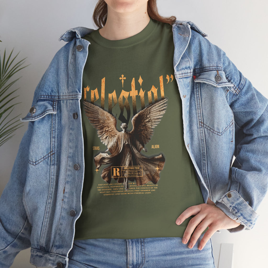 "Celestial Angel" - Divine Art & Streetwear Design