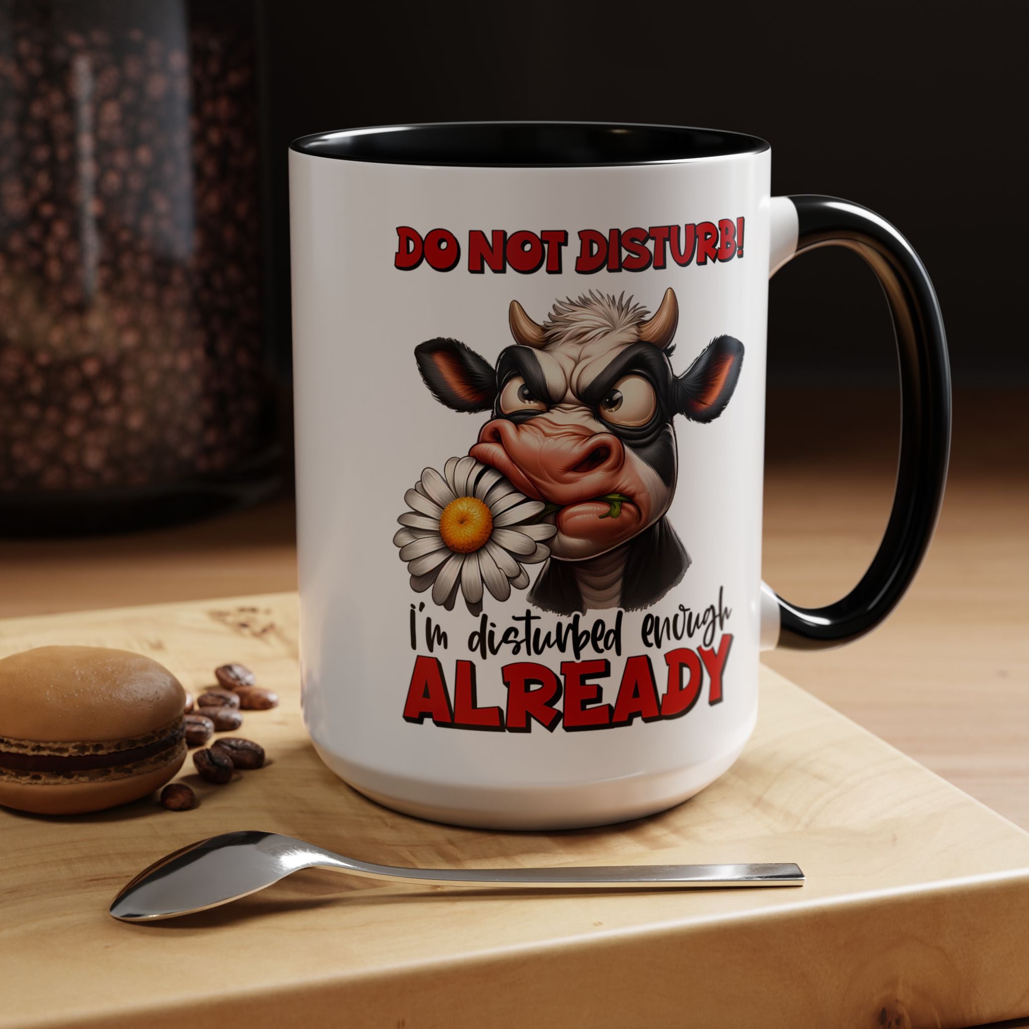 Disturbed & Caffeinated Coffee Mug