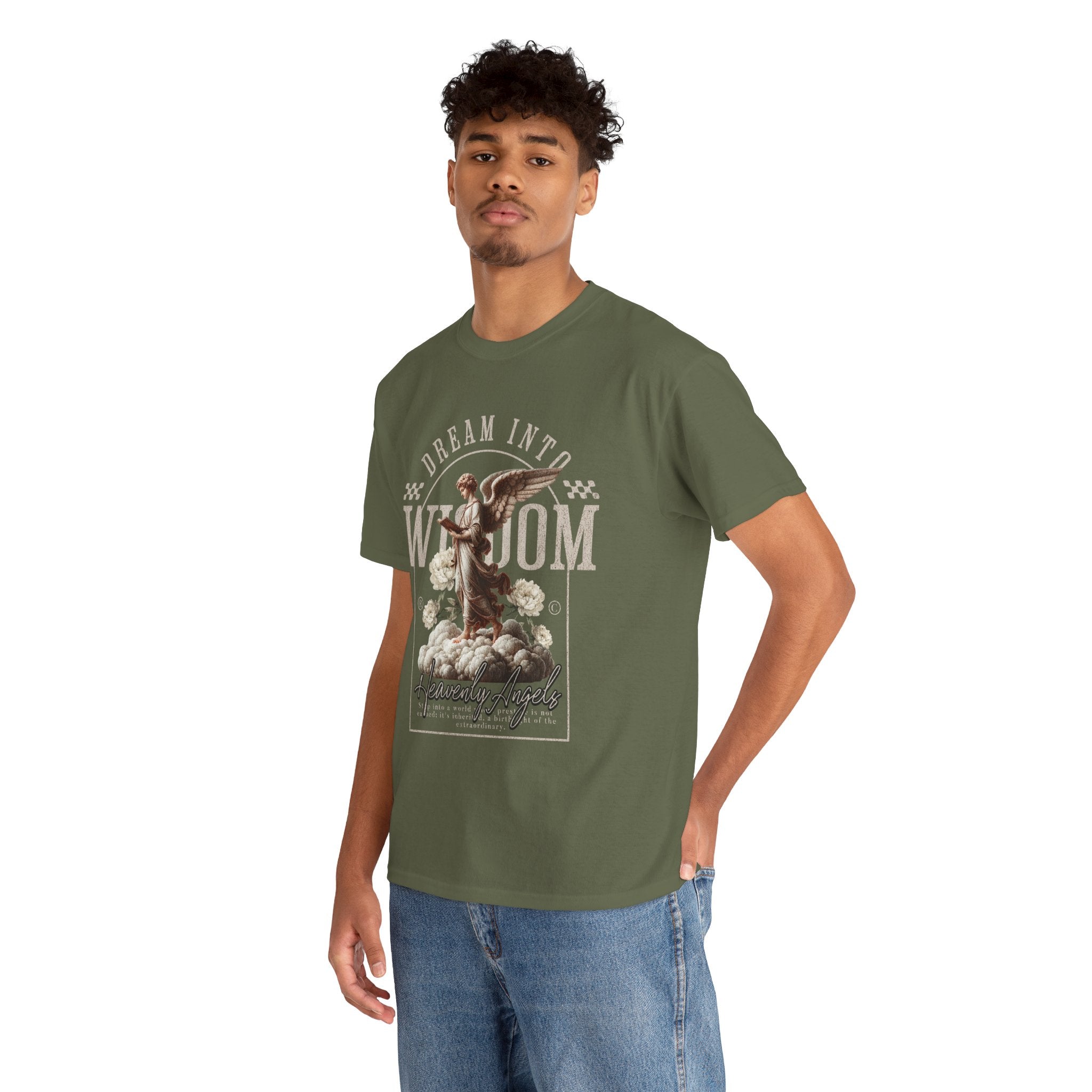 "Dream into Wisdom" - Heavenly Angels T-Shirt Design