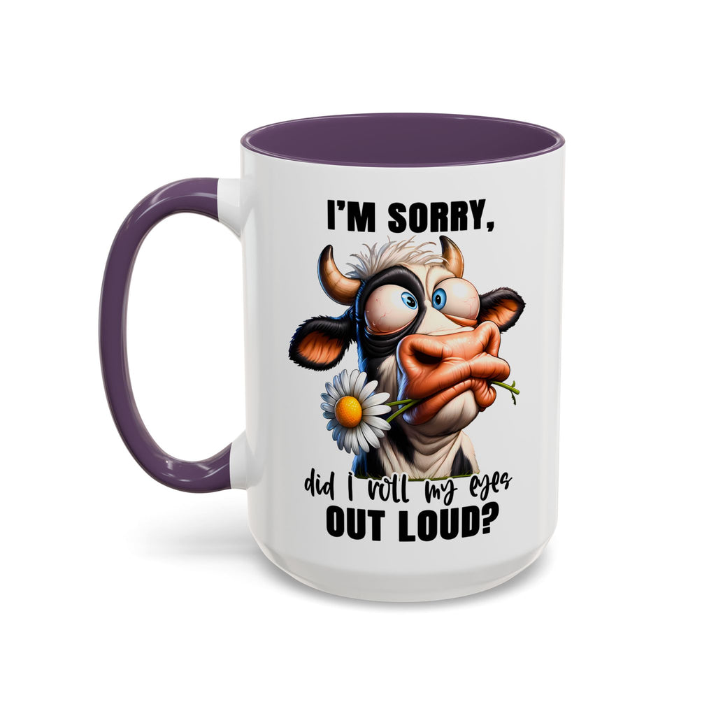 Sassy Cow Eye-Roll Mug