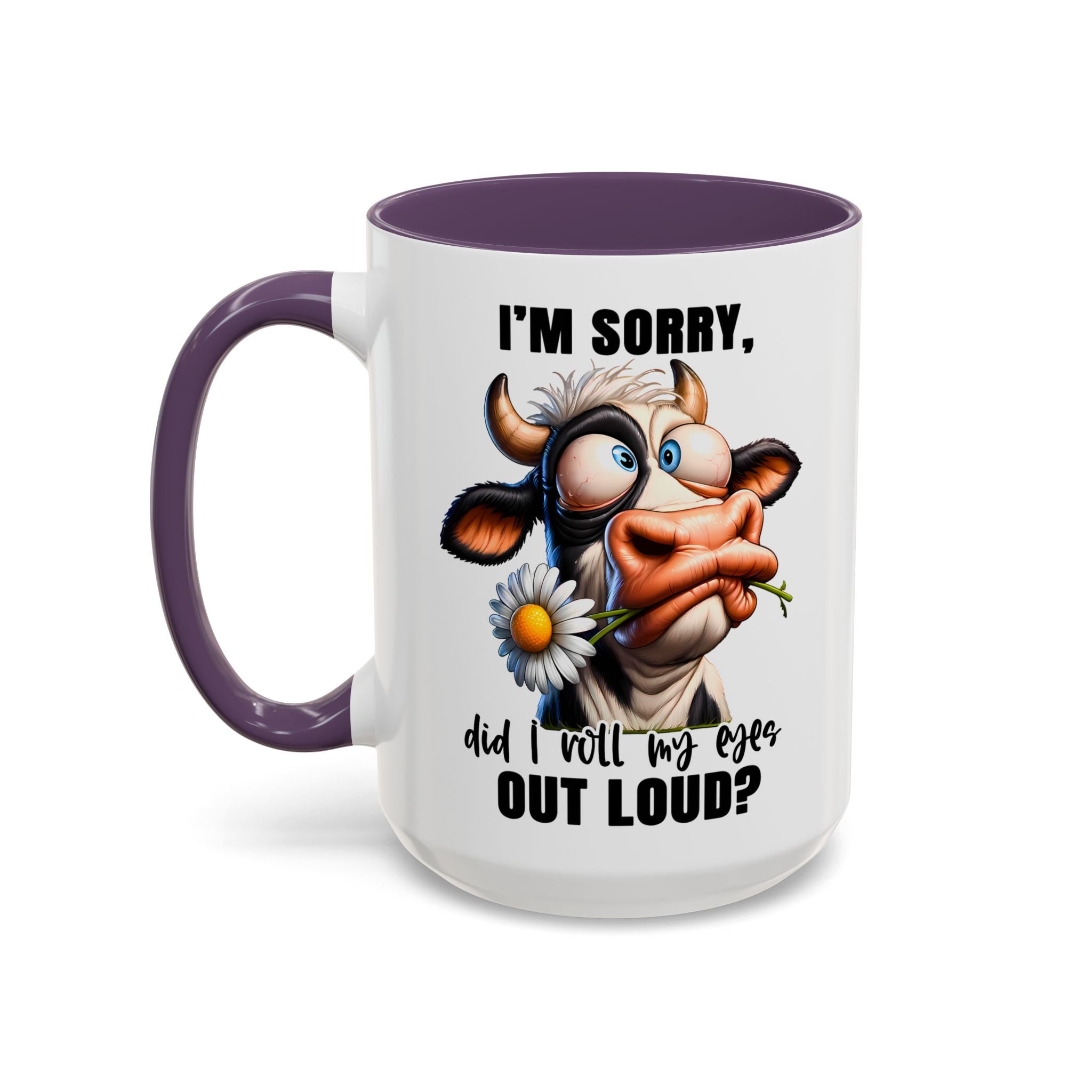 Sassy Cow Eye-Roll Mug