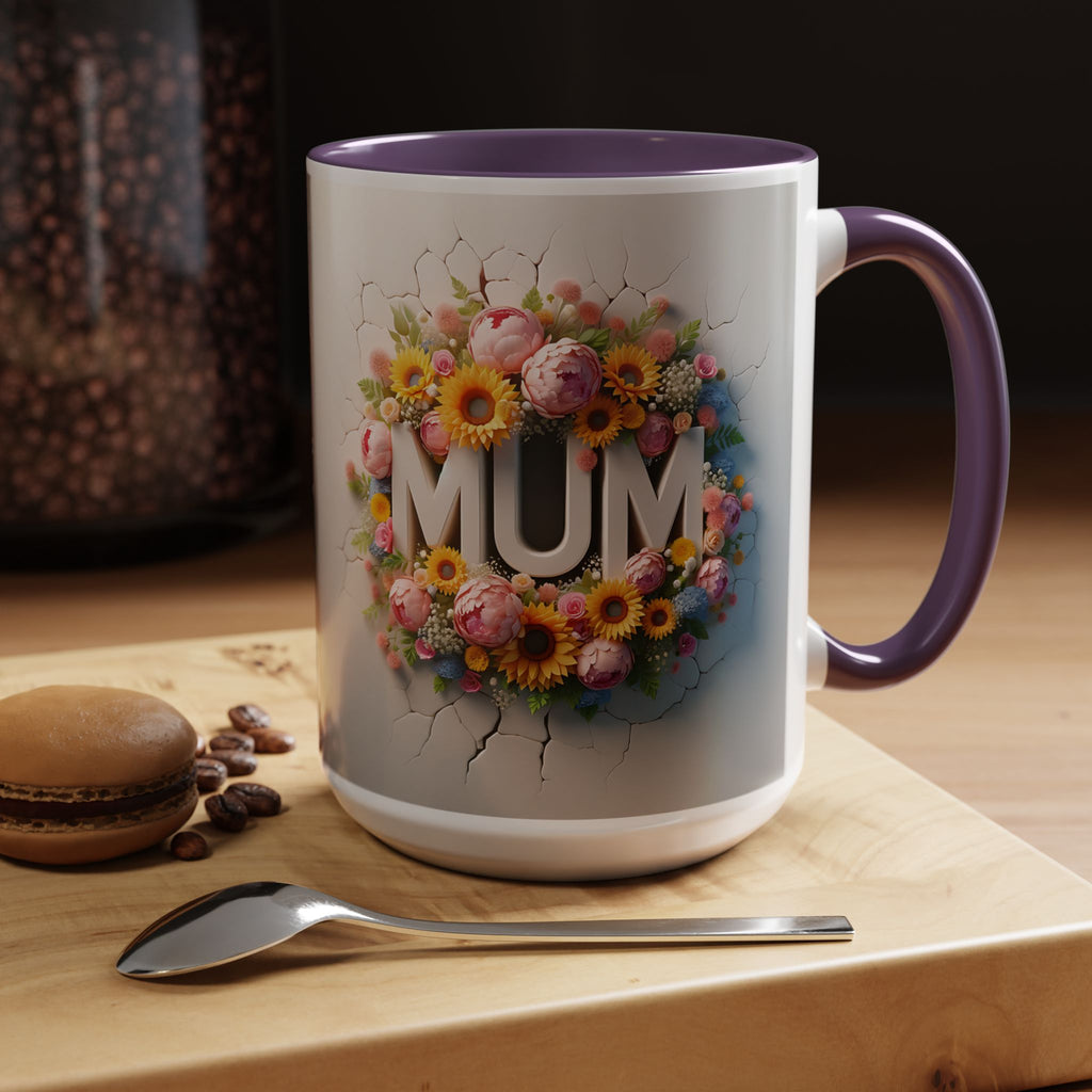 Love Mum Floral Coffee Mug
