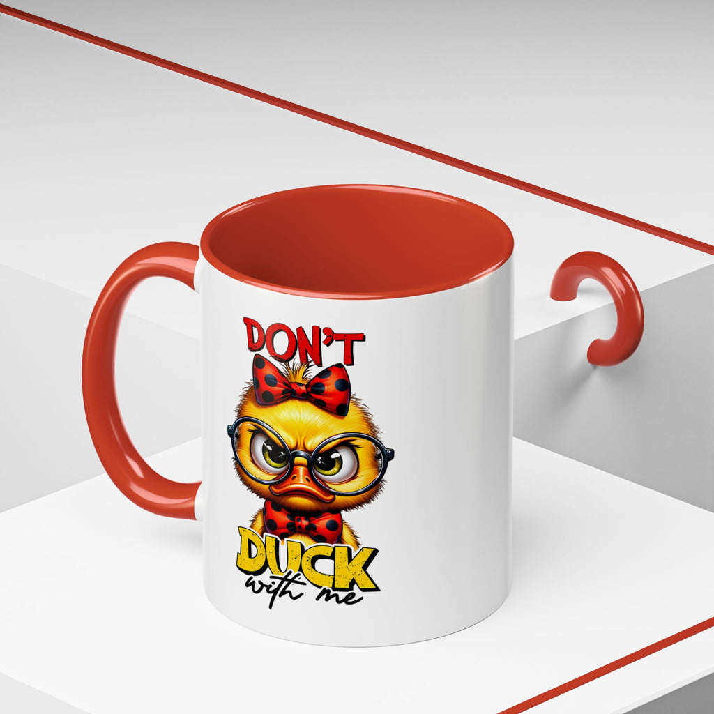 Don’t Duck With Me – Sassy Duckling Mug
